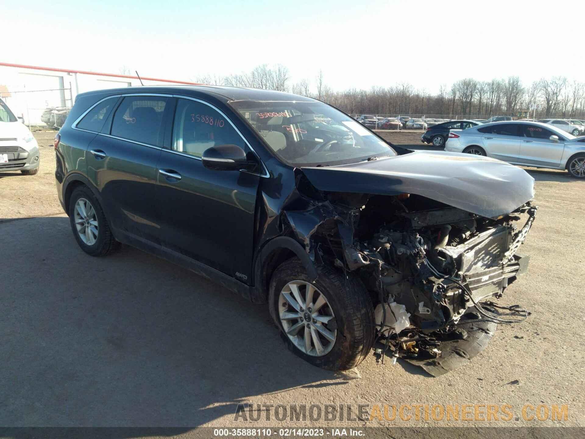 5XYPGDA33KG533404 KIA SORENTO 2019