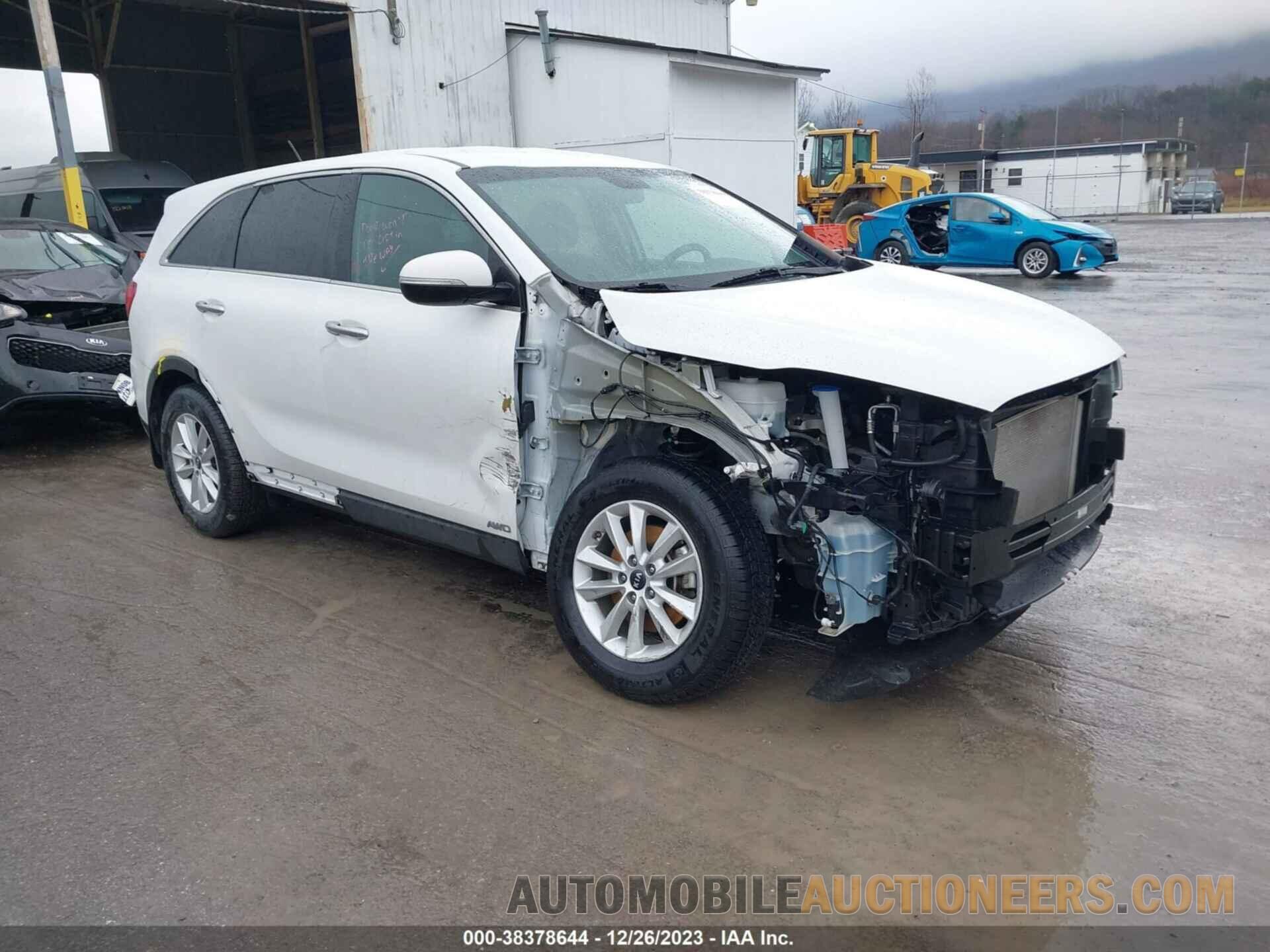 5XYPGDA33KG569562 KIA SORENTO 2019