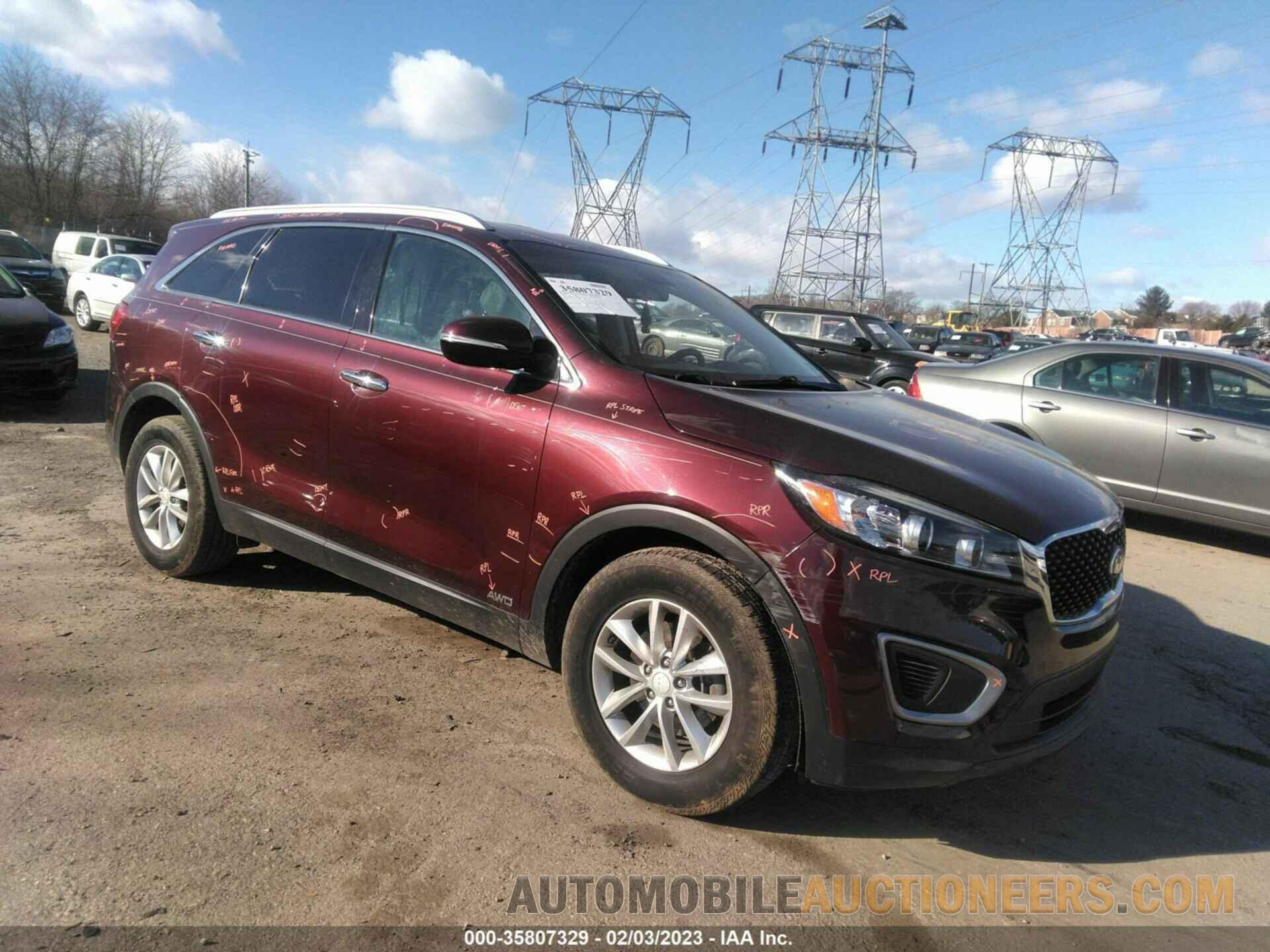 5XYPGDA34JG364699 KIA SORENTO 2018