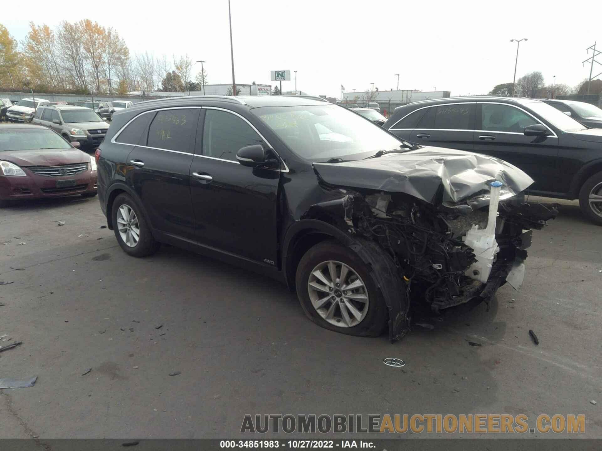 5XYPGDA34KG574852 KIA SORENTO 2019