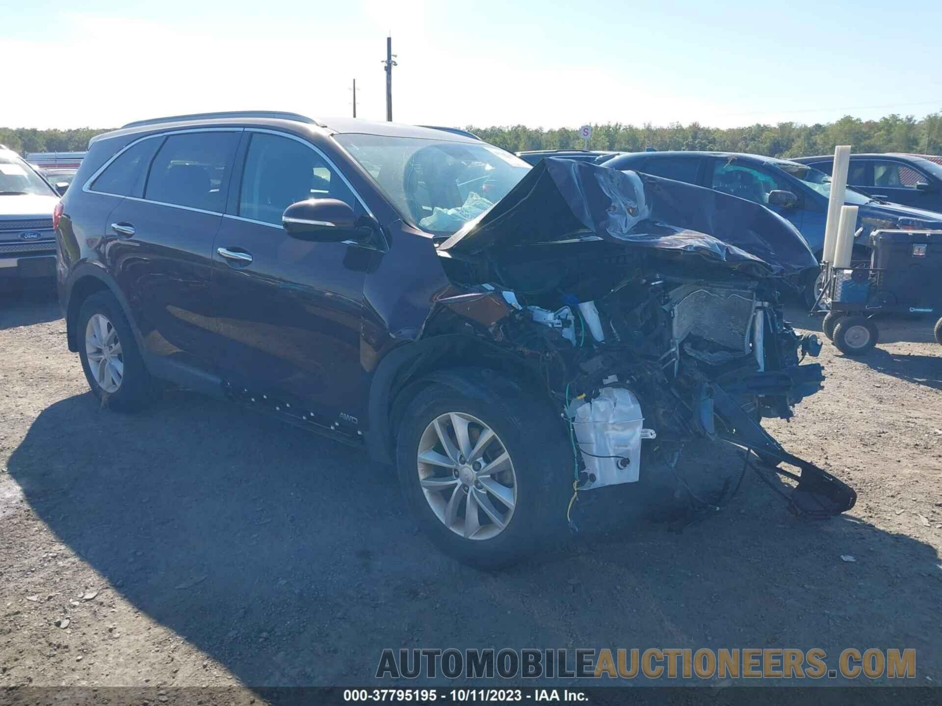 5XYPGDA35JG386596 KIA SORENTO 2018