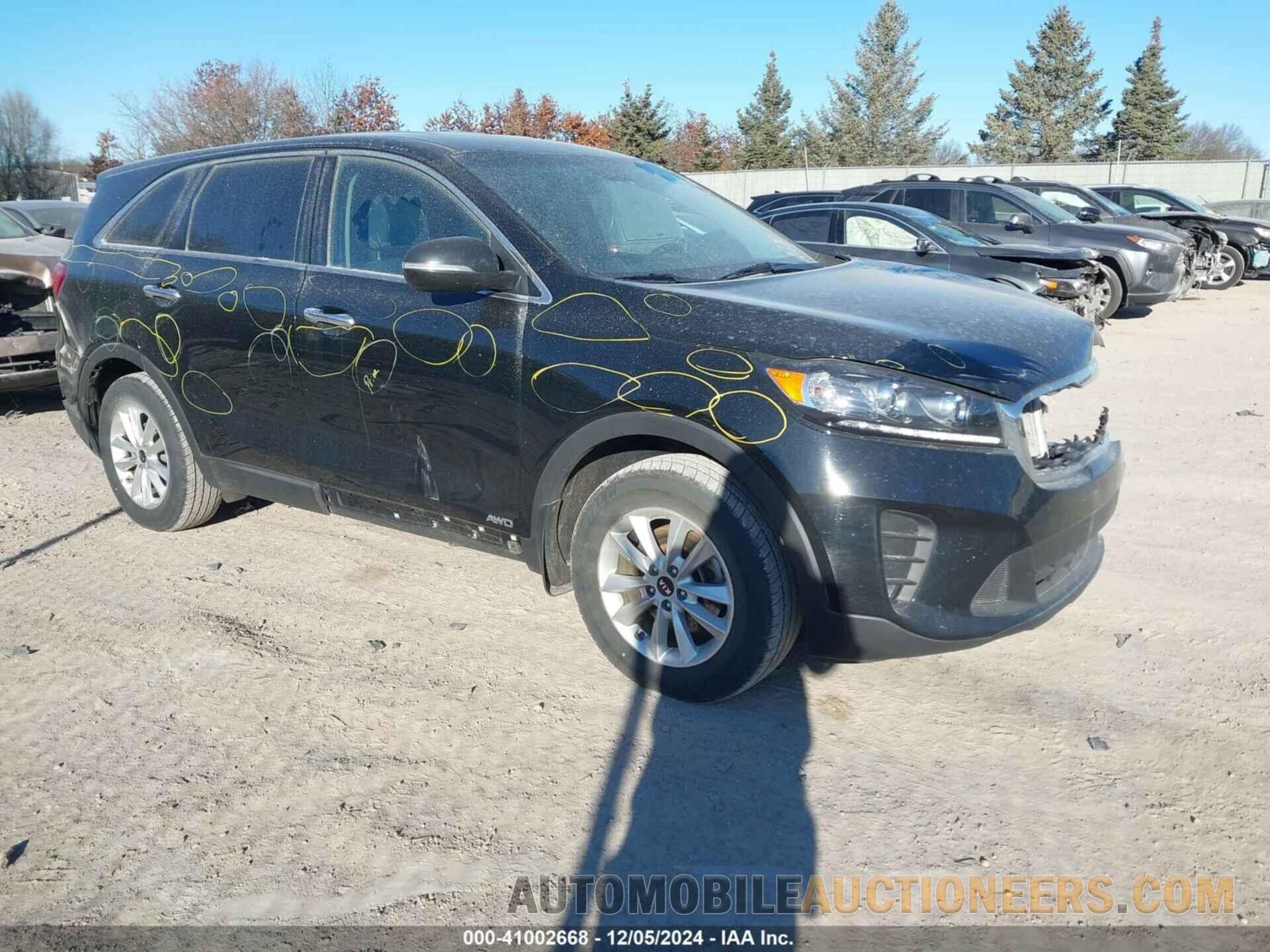 5XYPGDA35KG574651 KIA SORENTO 2019