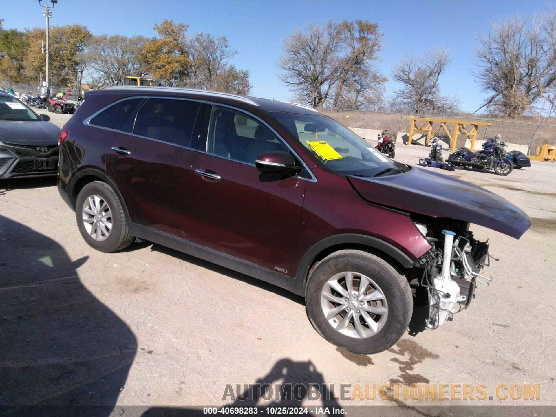 5XYPGDA36JG380242 KIA SORENTO 2018