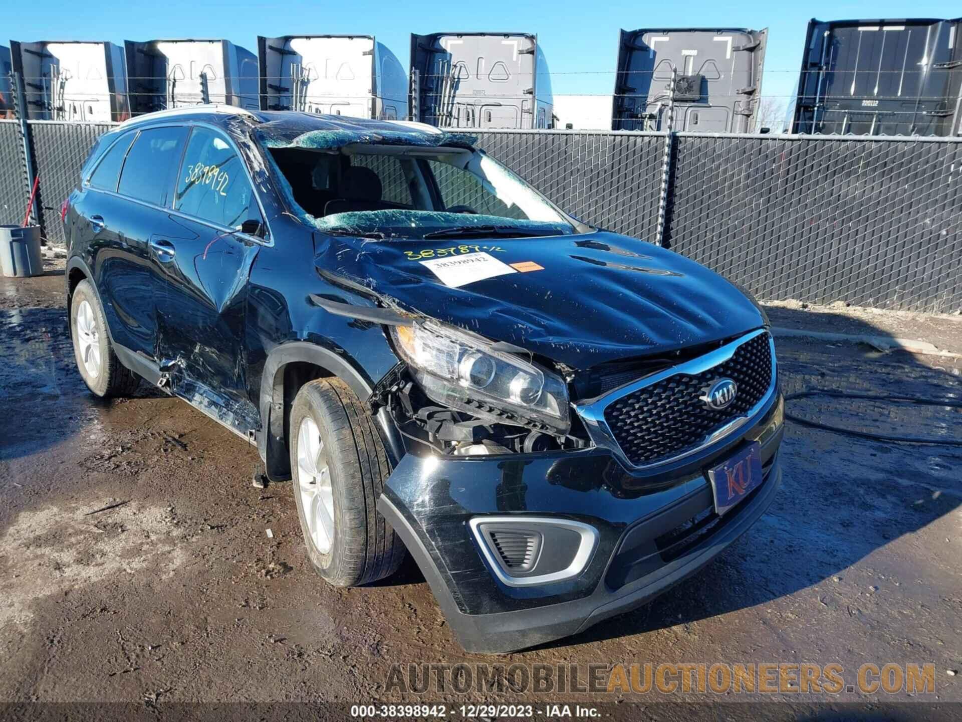 5XYPGDA36JG392455 KIA SORENTO 2018