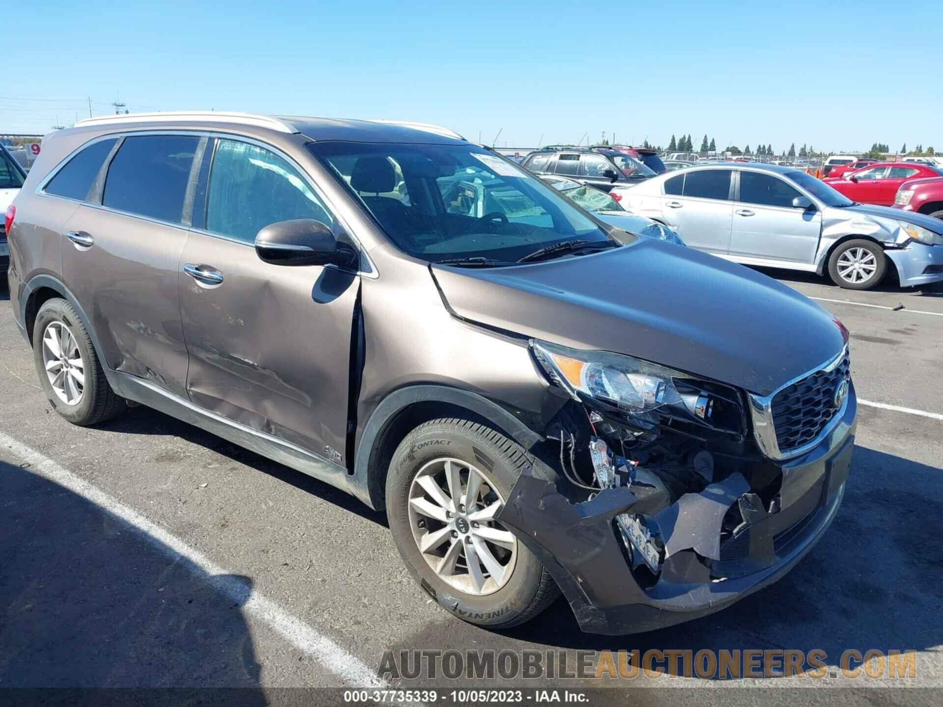 5XYPGDA36KG437122 KIA SORENTO 2019