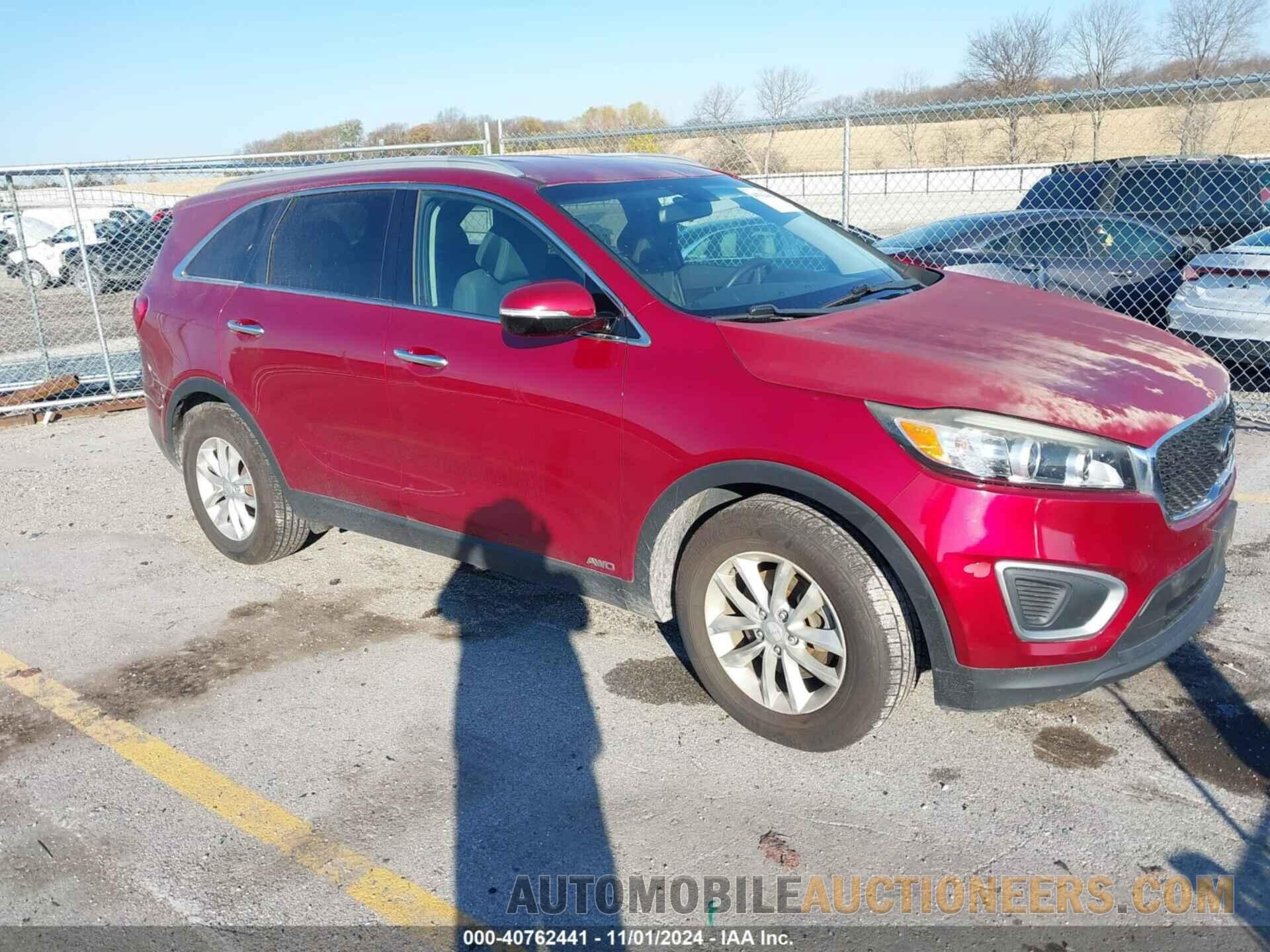 5XYPGDA37GG015934 KIA SORENTO 2016