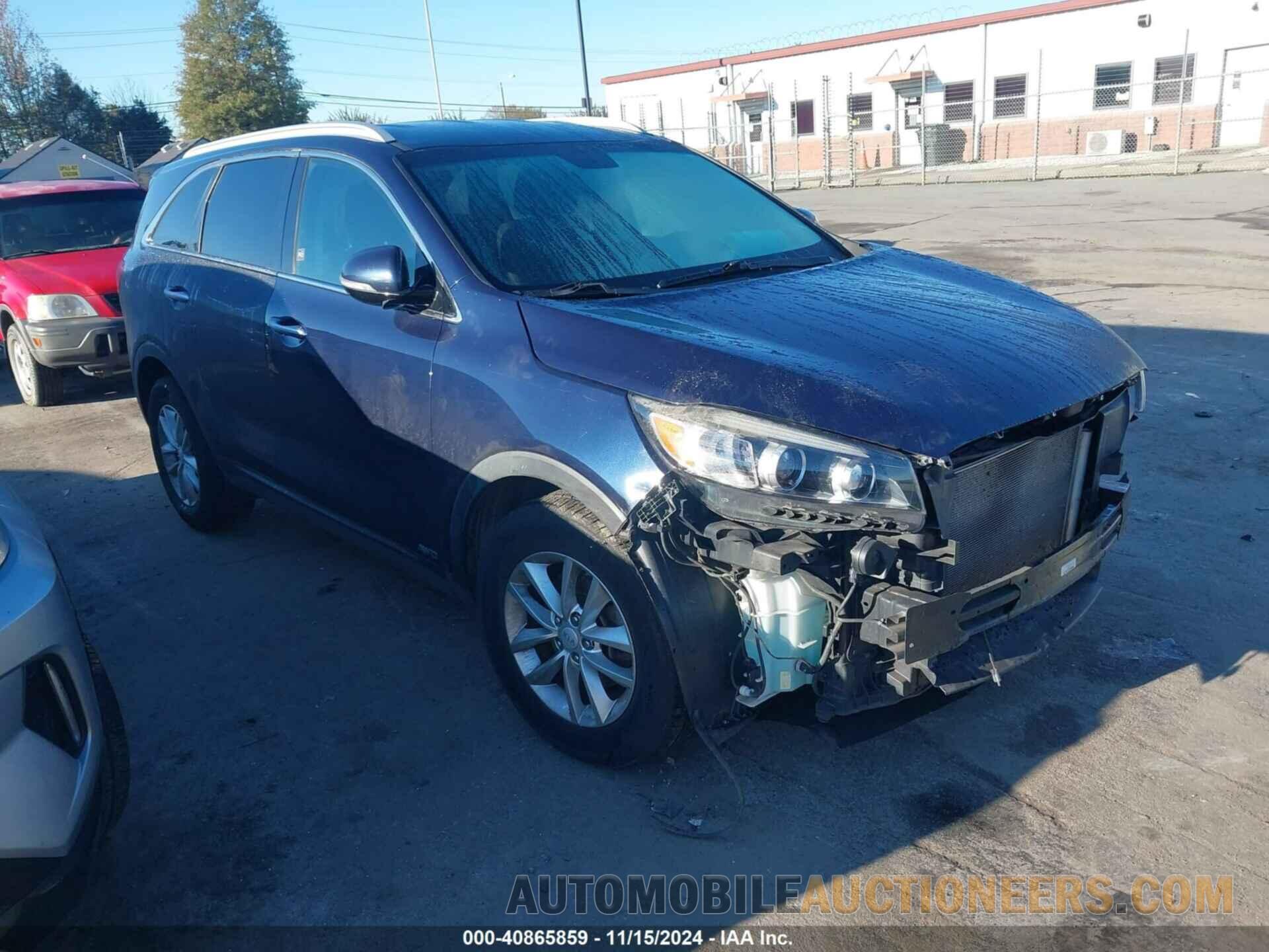 5XYPGDA37GG102216 KIA SORENTO 2016