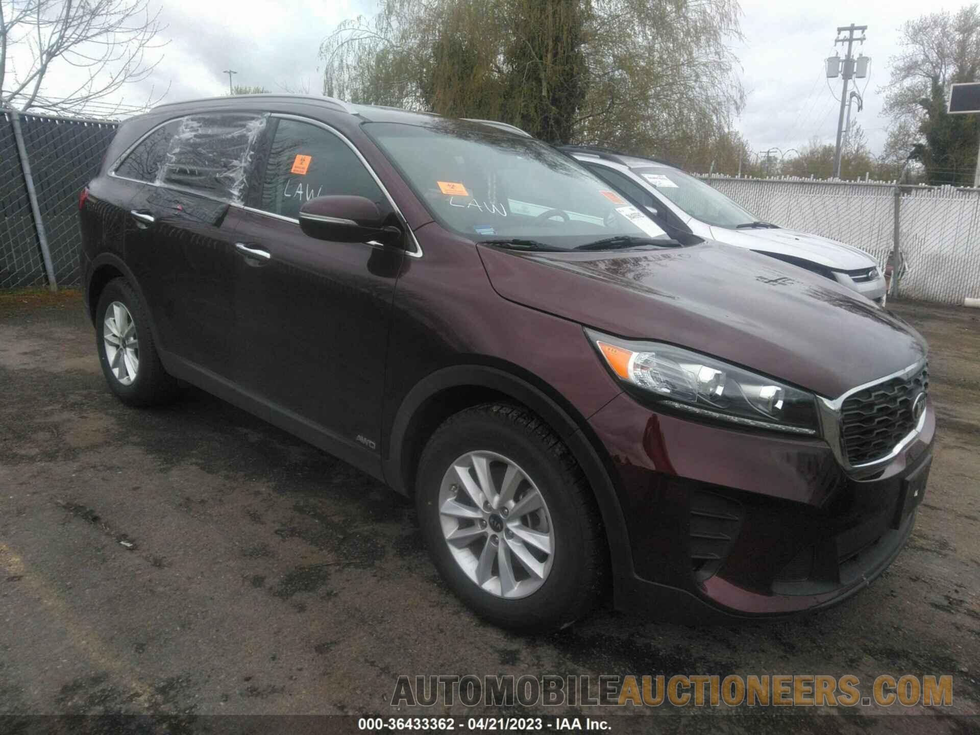 5XYPGDA37KG571086 KIA SORENTO 2019