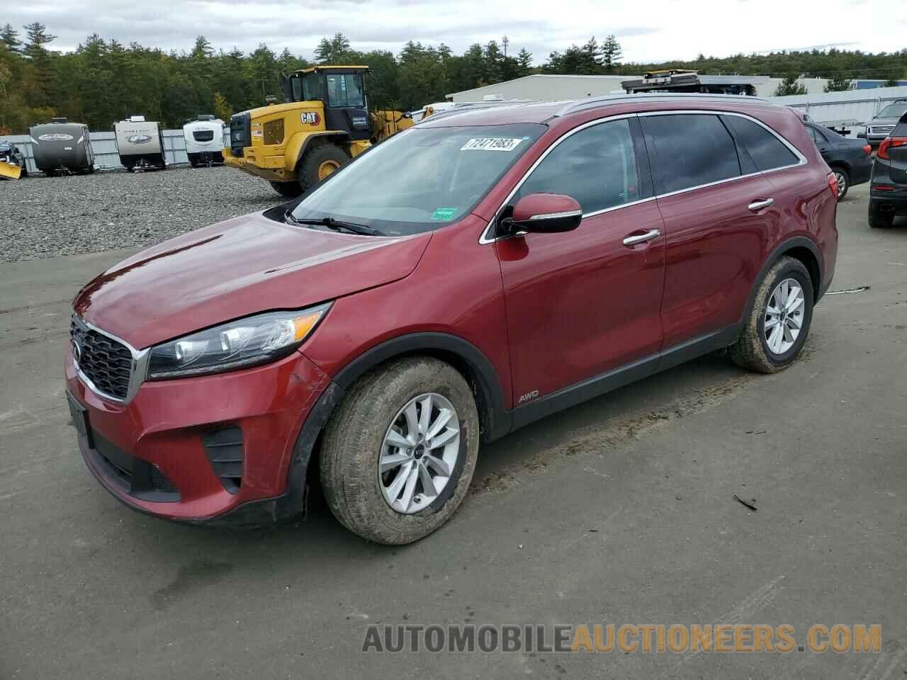 5XYPGDA37KG589829 KIA SORENTO 2019