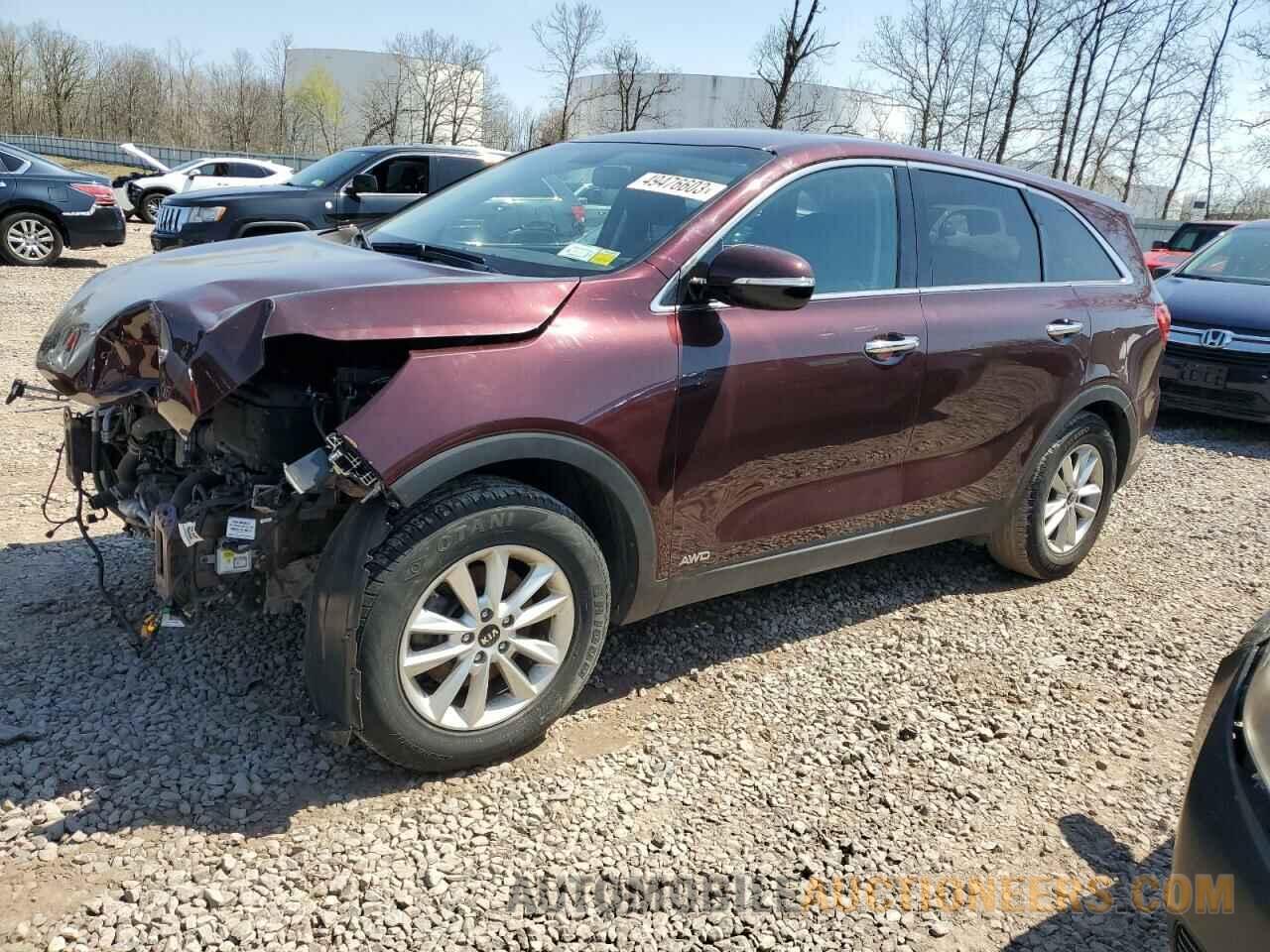 5XYPGDA38KG461633 KIA SORENTO 2019