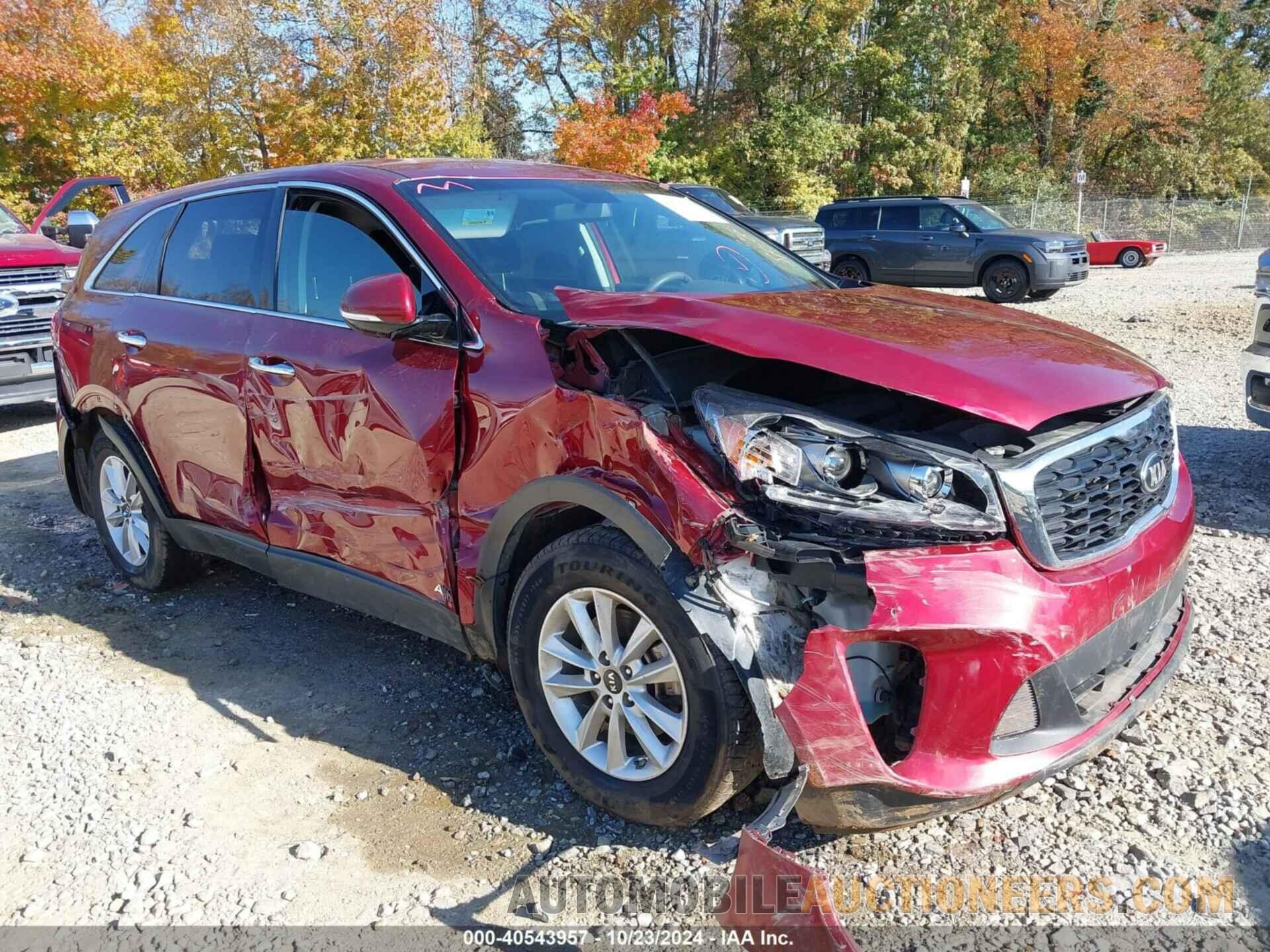 5XYPGDA38KG545919 KIA SORENTO 2019