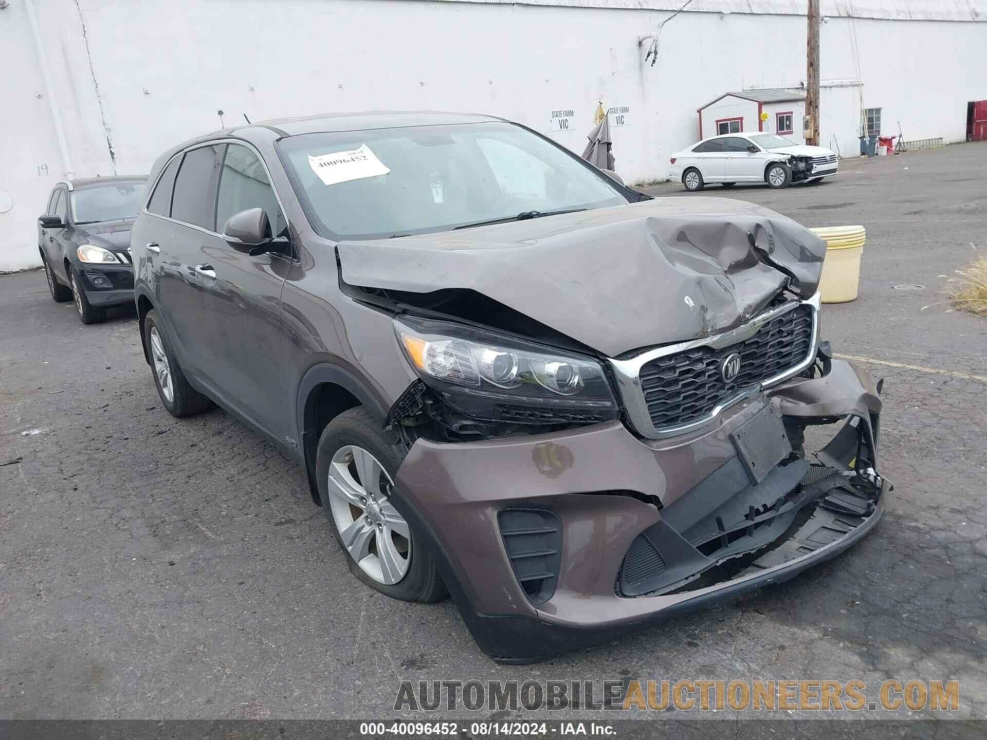 5XYPGDA39KG538395 KIA SORENTO 2019