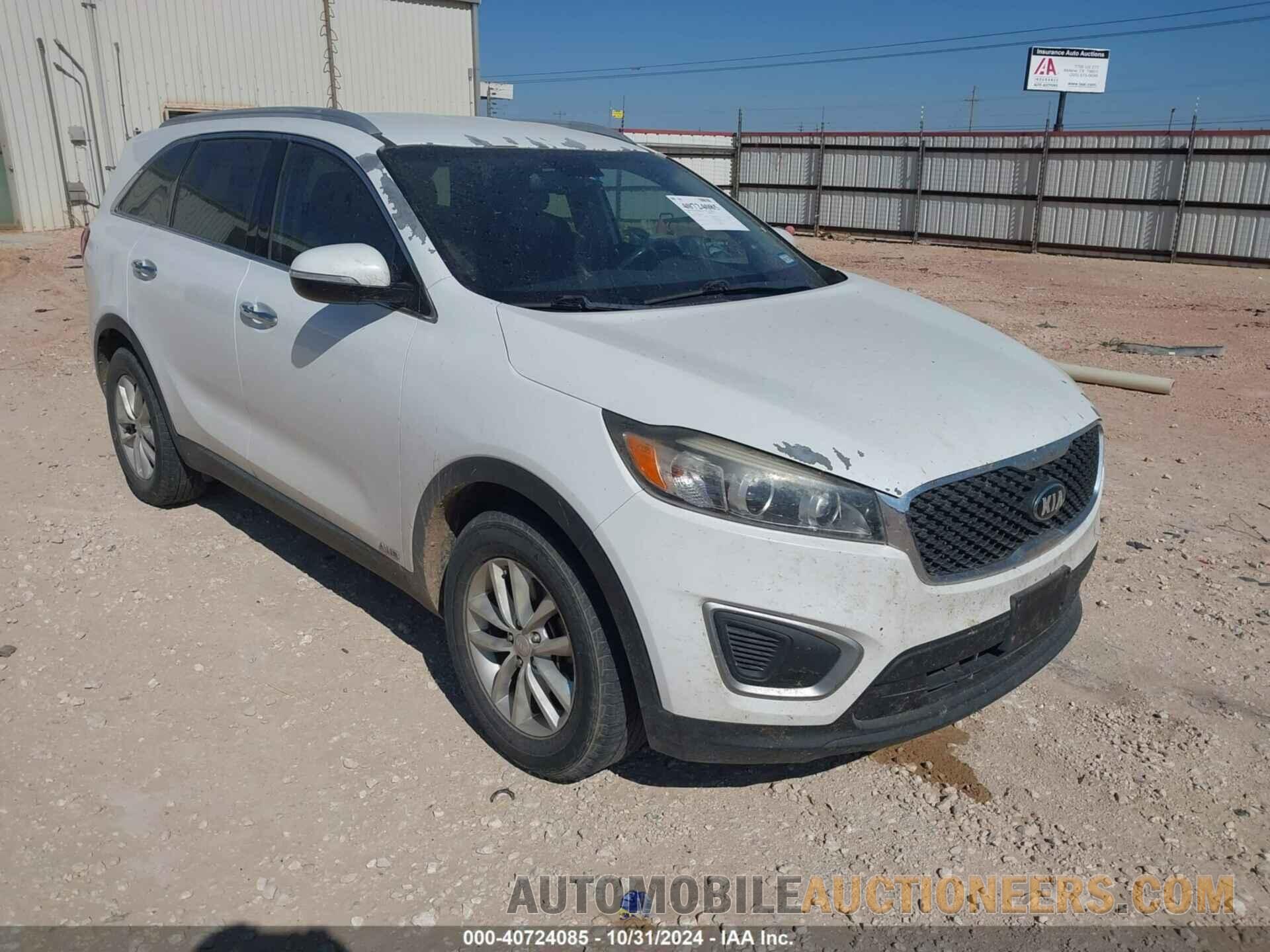 5XYPGDA3XGG026555 KIA SORENTO 2016