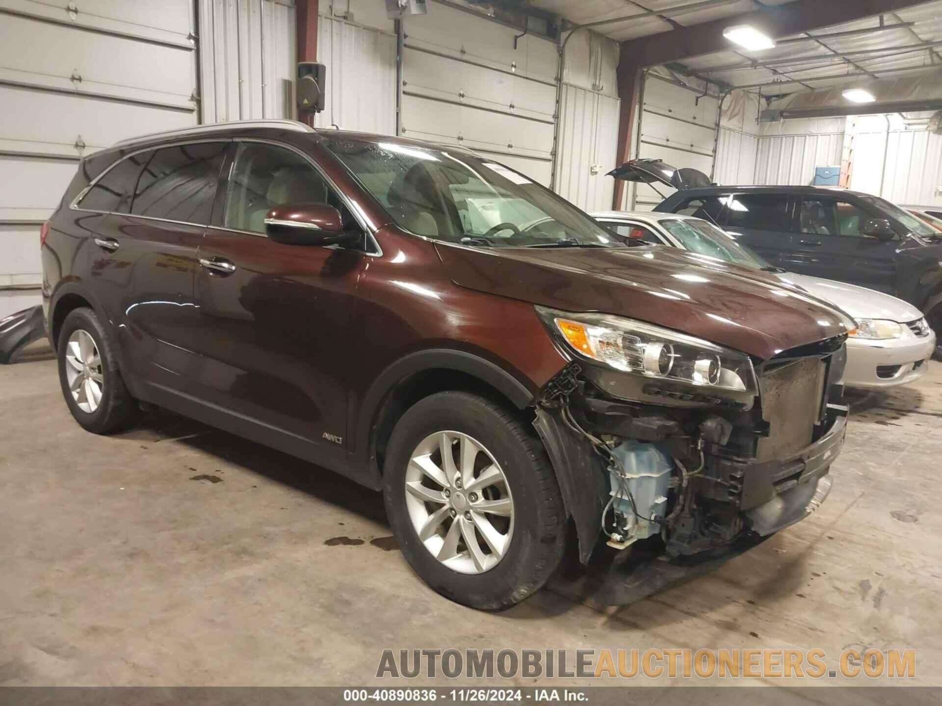 5XYPGDA3XGG069809 KIA SORENTO 2016