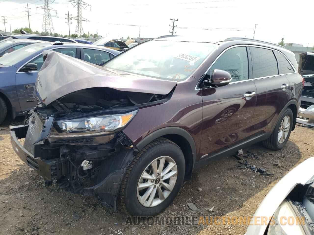 5XYPGDA50KG455827 KIA SORENTO 2019