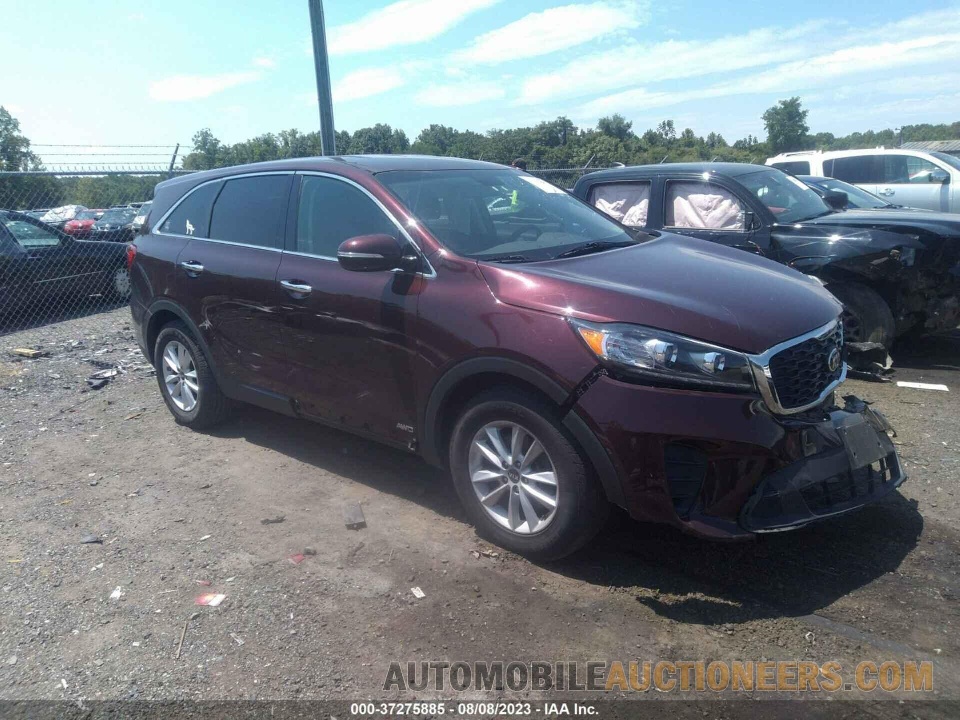 5XYPGDA50KG554325 KIA SORENTO 2019