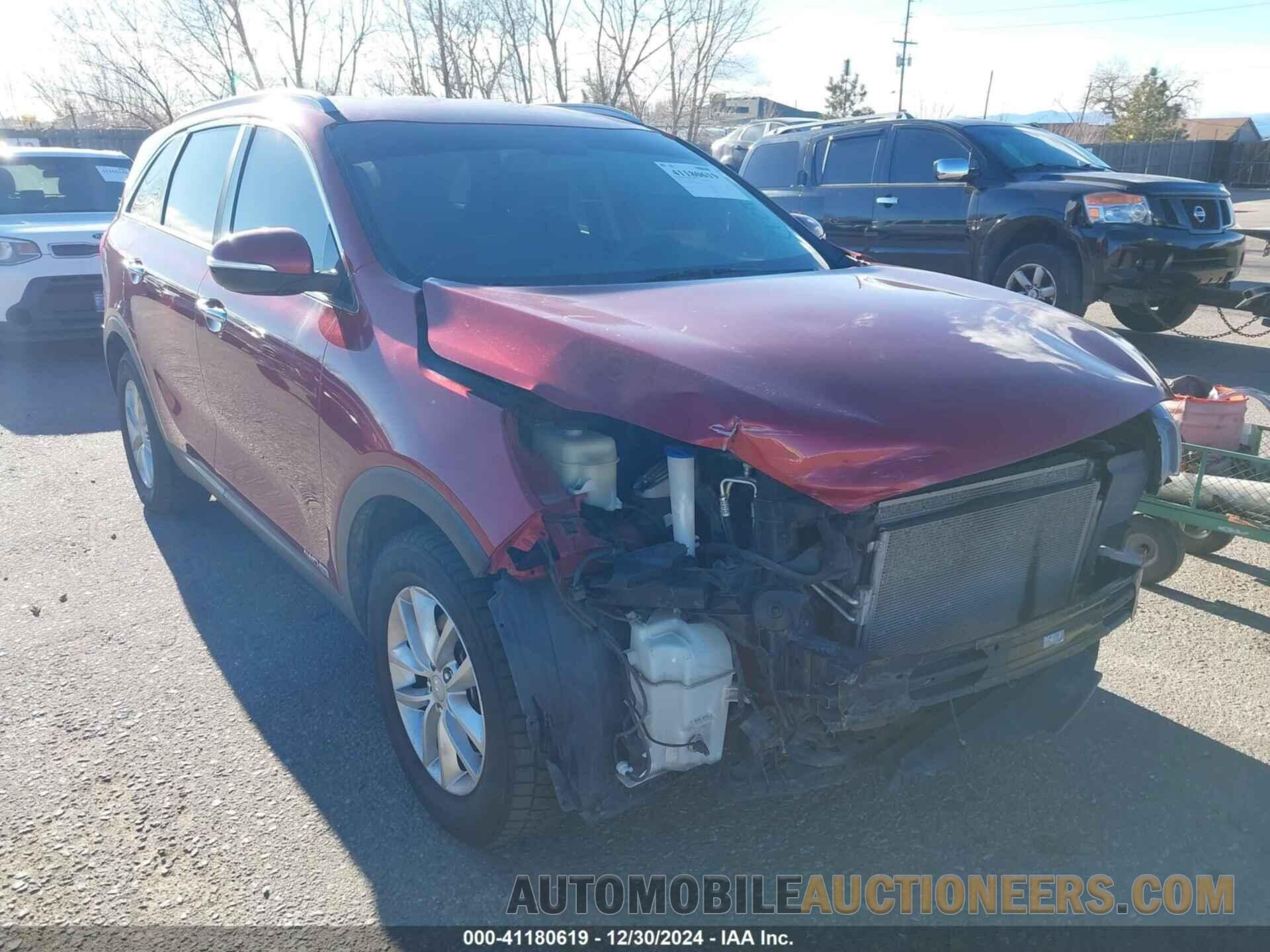 5XYPGDA53GG135912 KIA SORENTO 2016