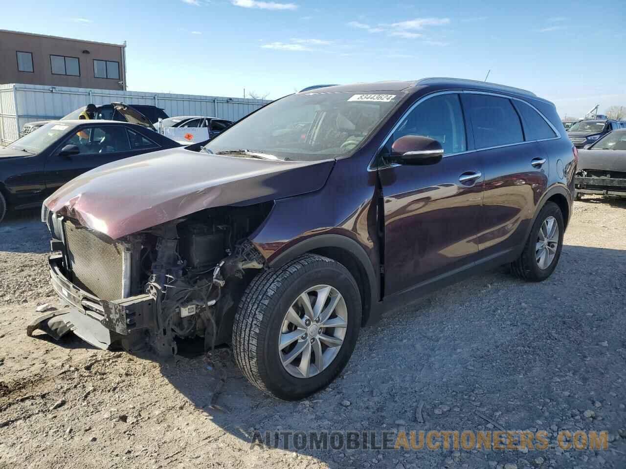 5XYPGDA53JG373170 KIA SORENTO 2018