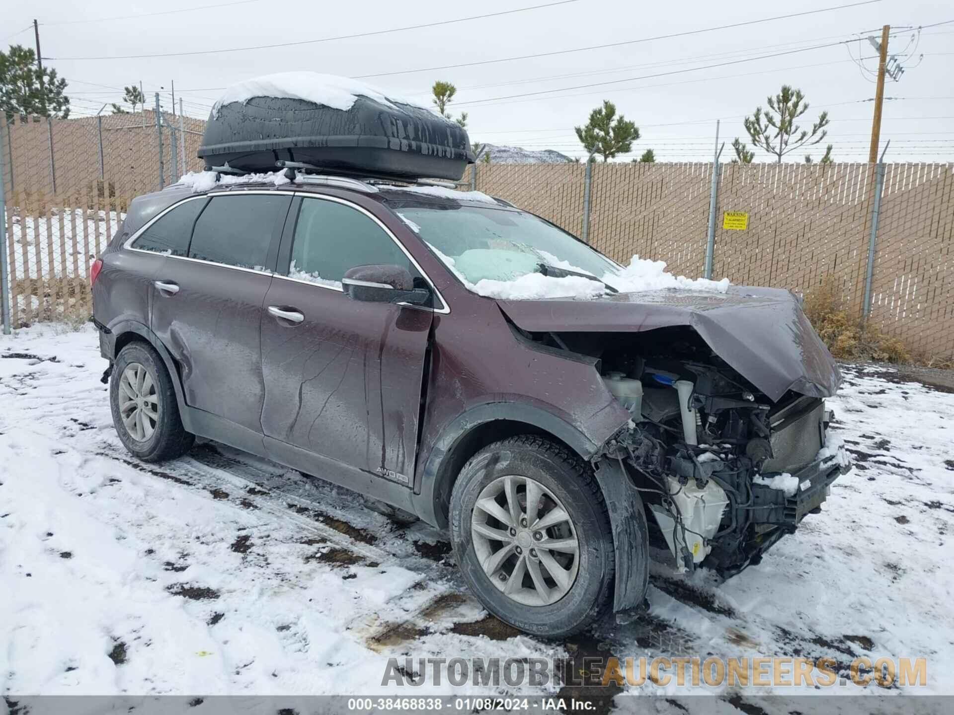 5XYPGDA53JG407737 KIA SORENTO 2018