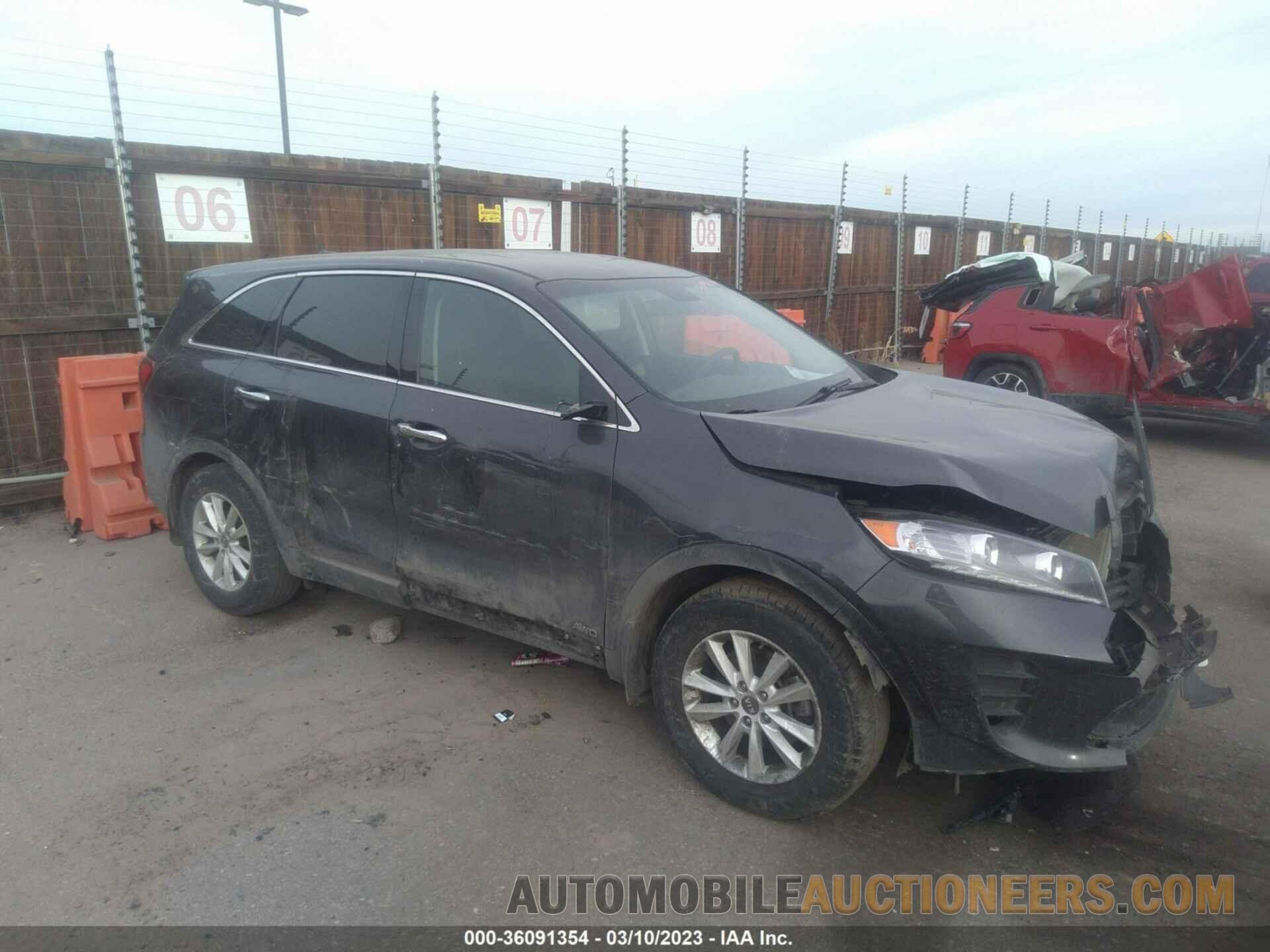 5XYPGDA53KG550852 KIA SORENTO 2019