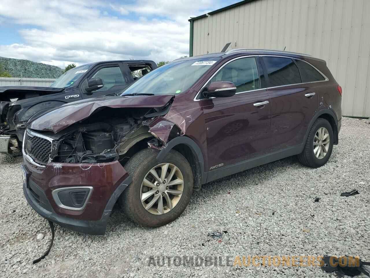 5XYPGDA54GG139693 KIA SORENTO 2016