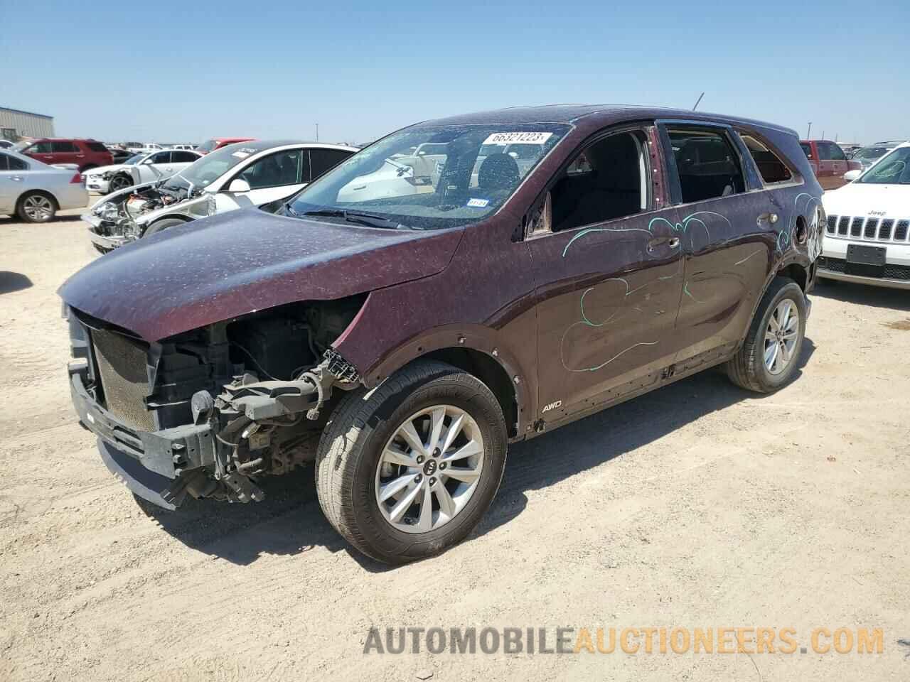 5XYPGDA54KG450761 KIA SORENTO 2019