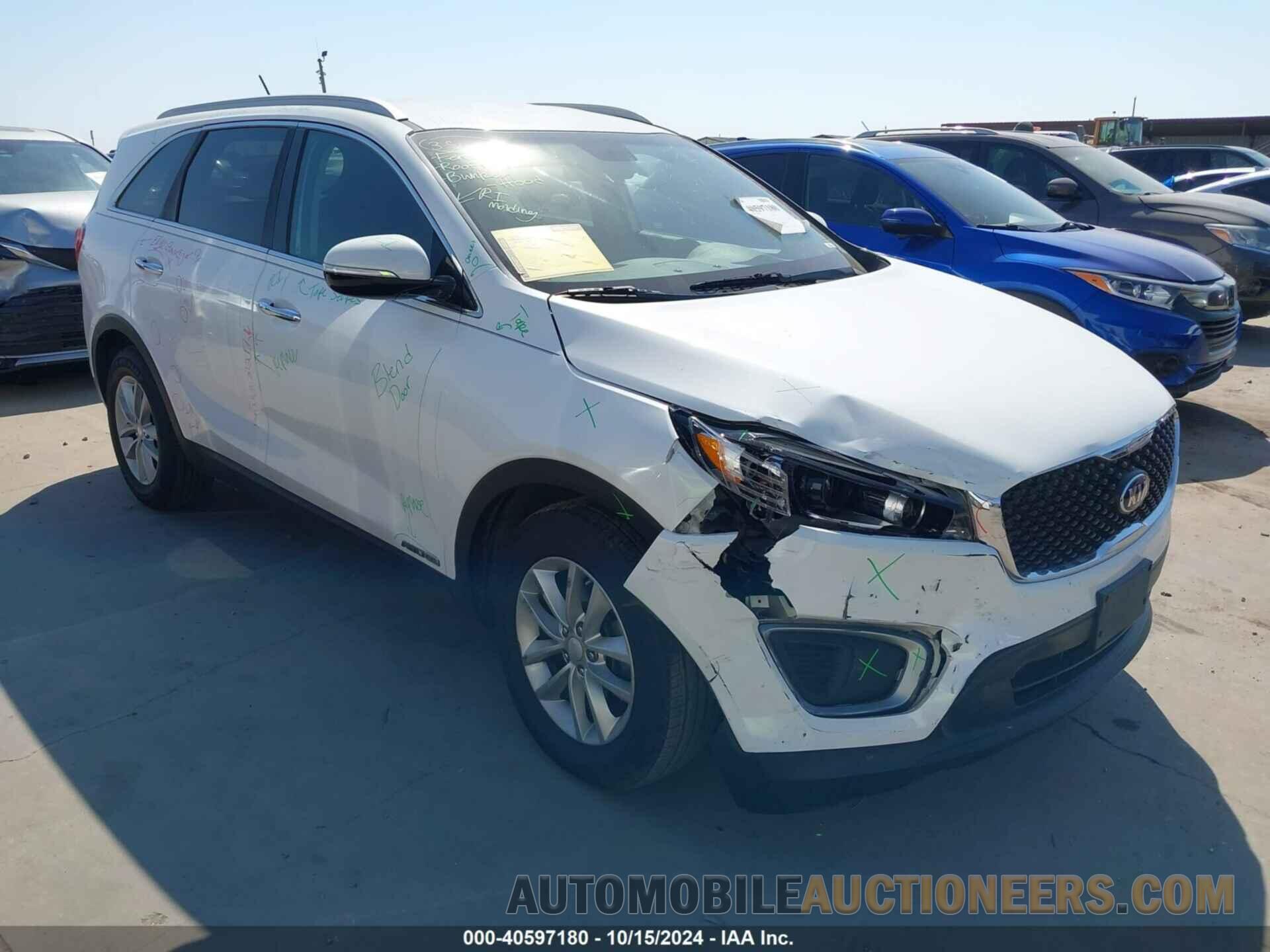 5XYPGDA55GG111451 KIA SORENTO 2016