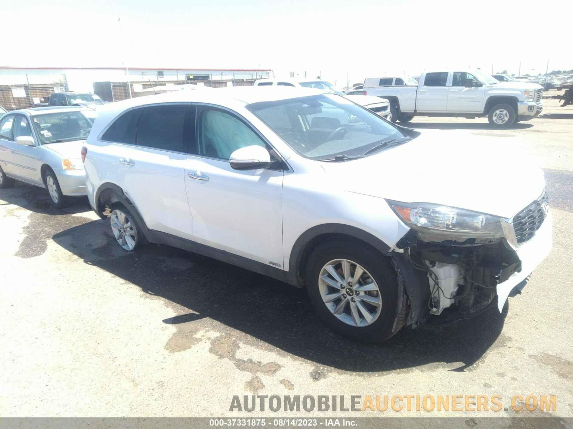 5XYPGDA55KG487558 KIA SORENTO 2019