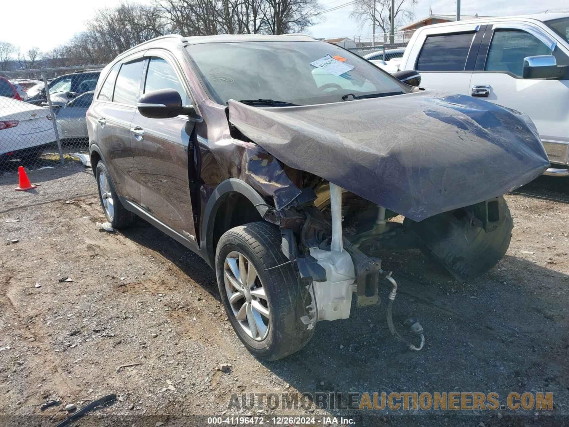 5XYPGDA56GG059604 KIA SORENTO 2016