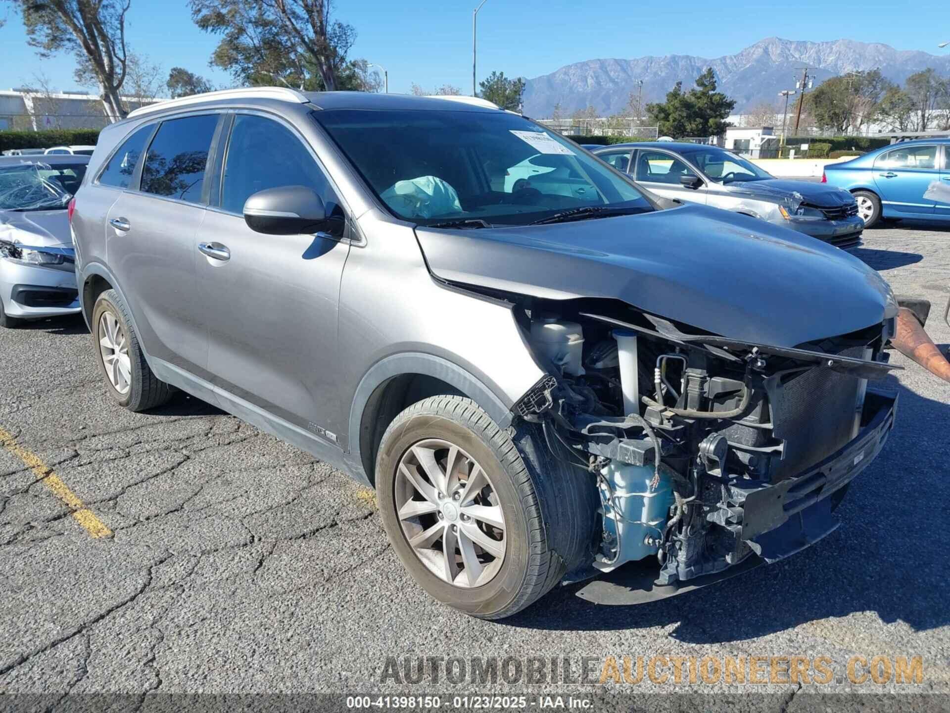 5XYPGDA56HG291637 KIA SORENTO 2017