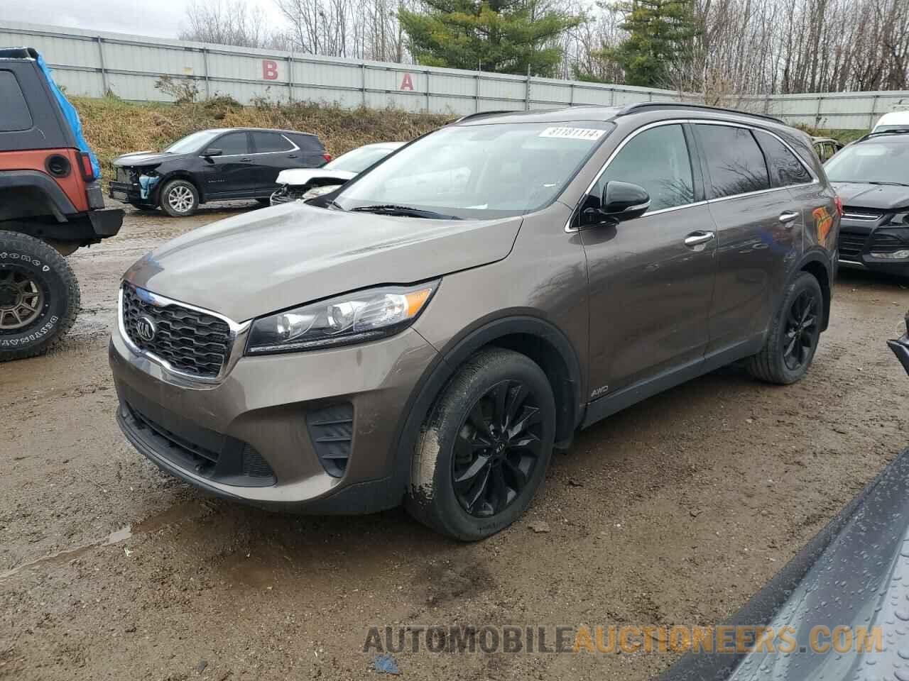 5XYPGDA56KG587992 KIA SORENTO 2019