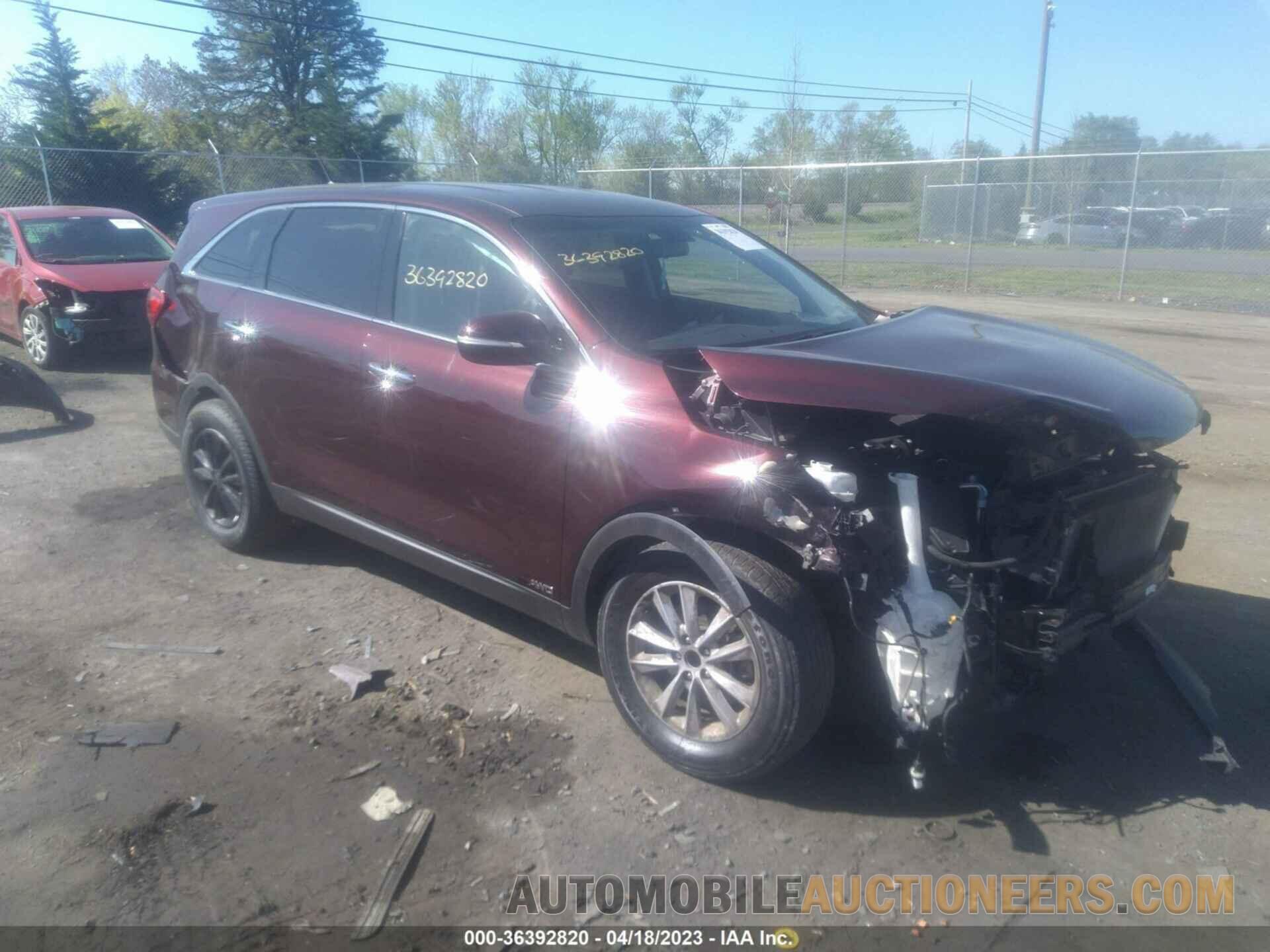 5XYPGDA57KG450141 KIA SORENTO 2019