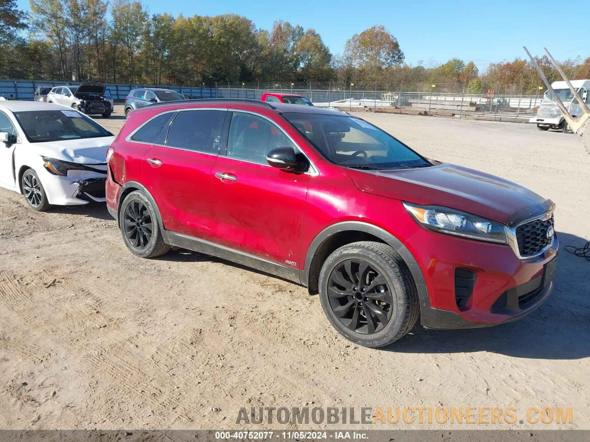 5XYPGDA58KG587136 KIA SORENTO 2019