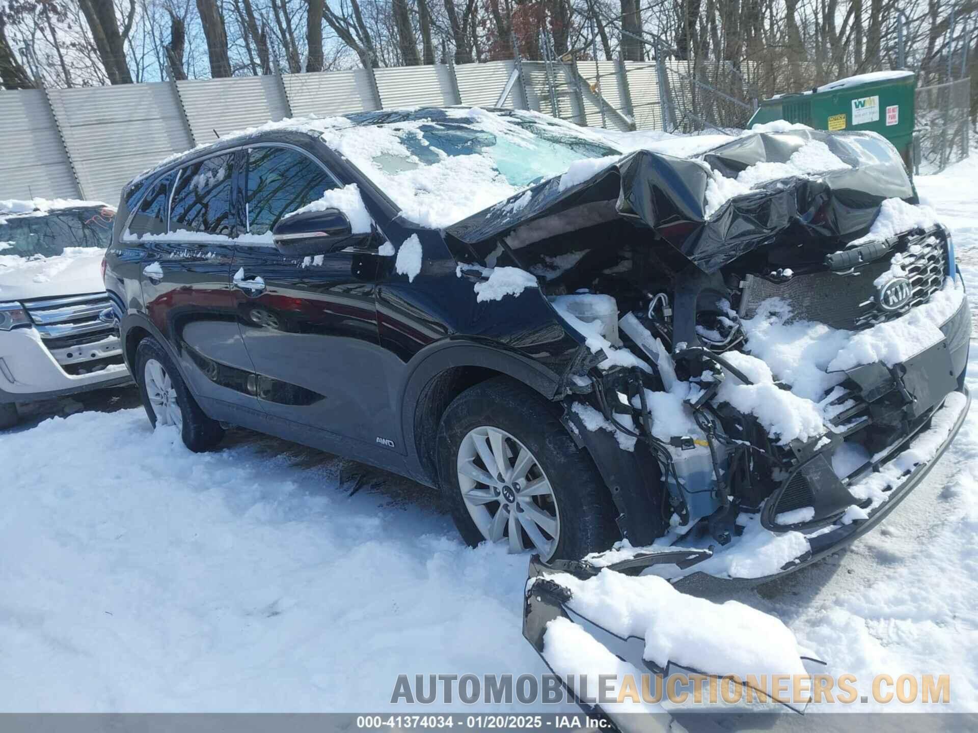 5XYPGDA5XKG558947 KIA SORENTO 2019