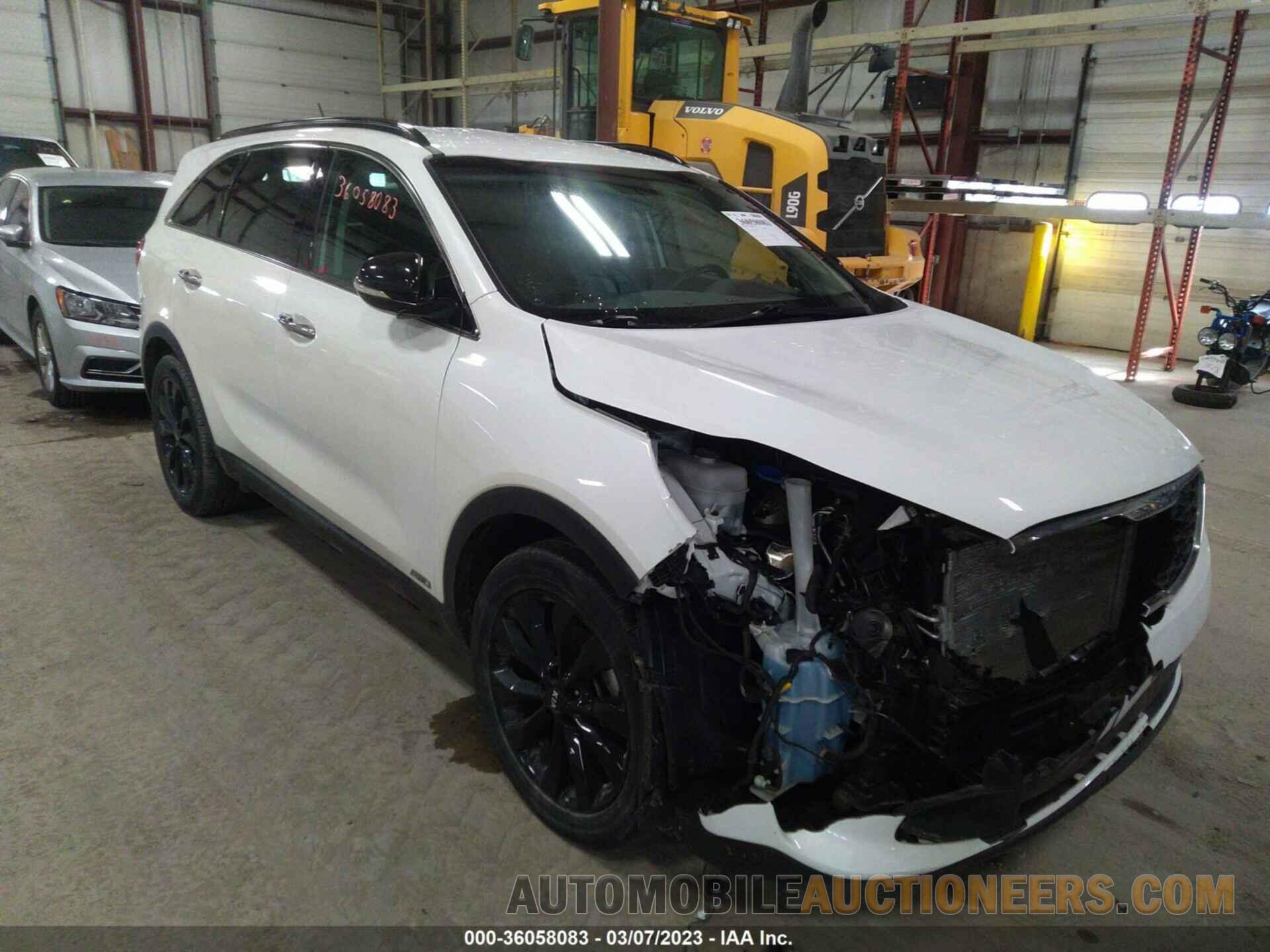 5XYPGDA5XKG586876 KIA SORENTO 2019