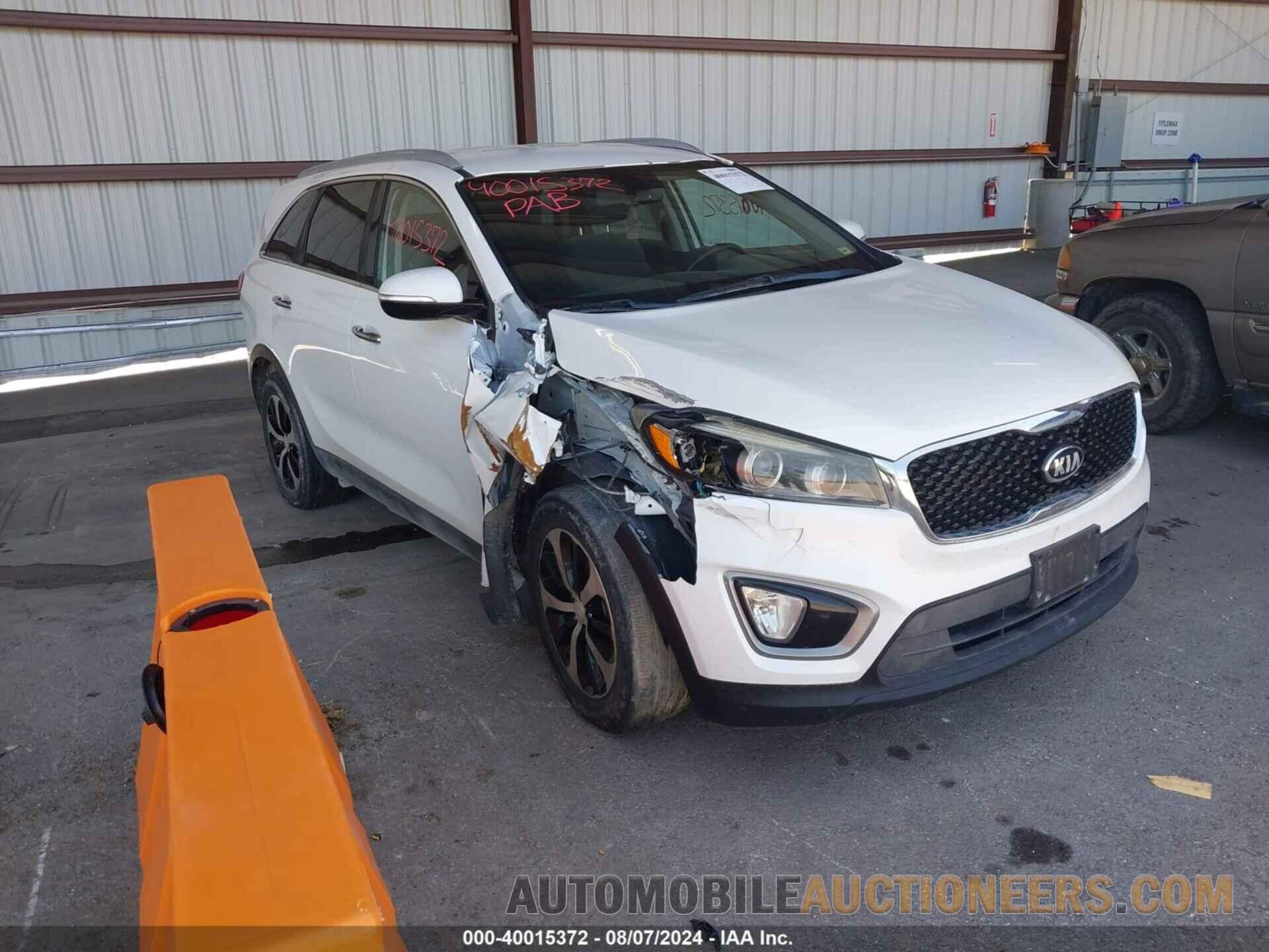 5XYPH4A51GG093253 KIA SORENTO 2016