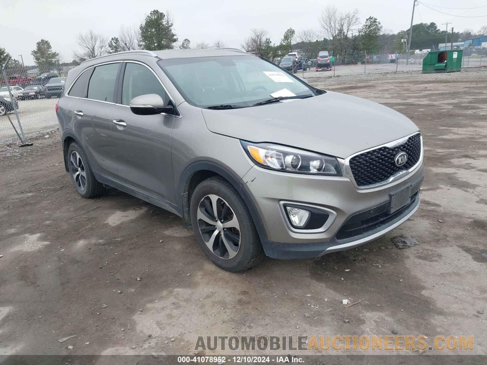 5XYPH4A52GG149877 KIA SORENTO 2016