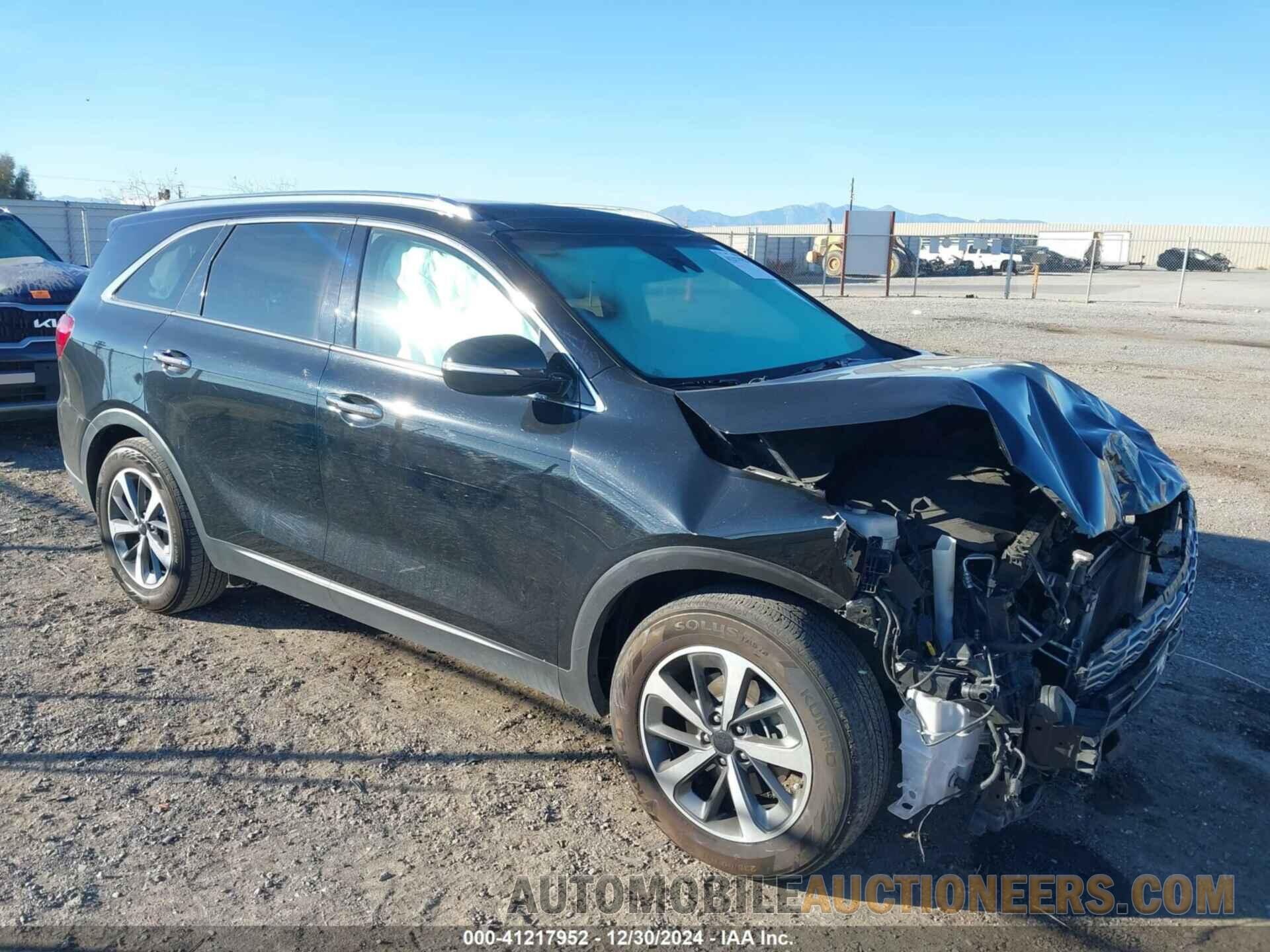 5XYPH4A53KG464843 KIA SORENTO 2019