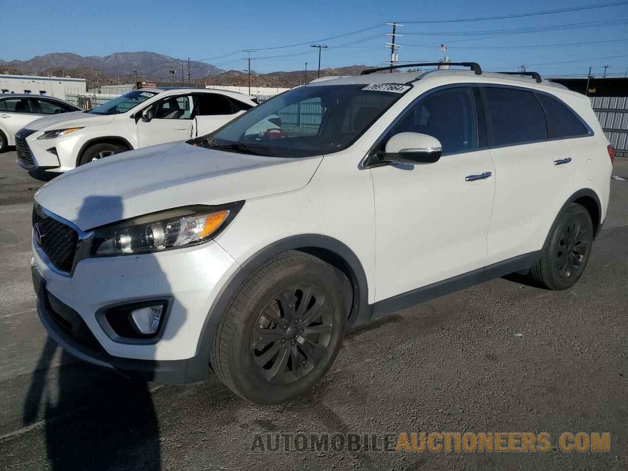 5XYPH4A54GG105895 KIA SORENTO 2016