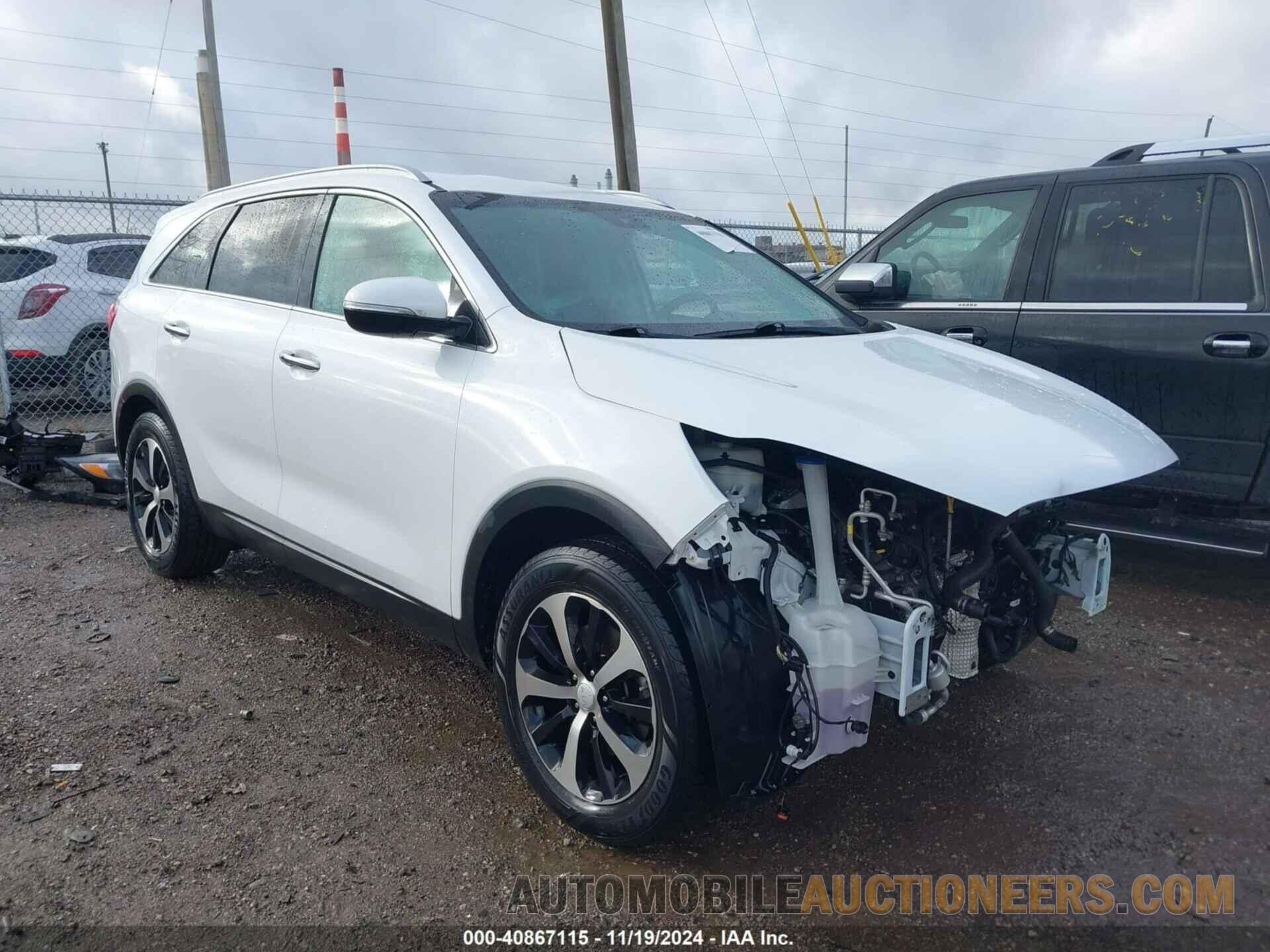 5XYPH4A54HG322624 KIA SORENTO 2017