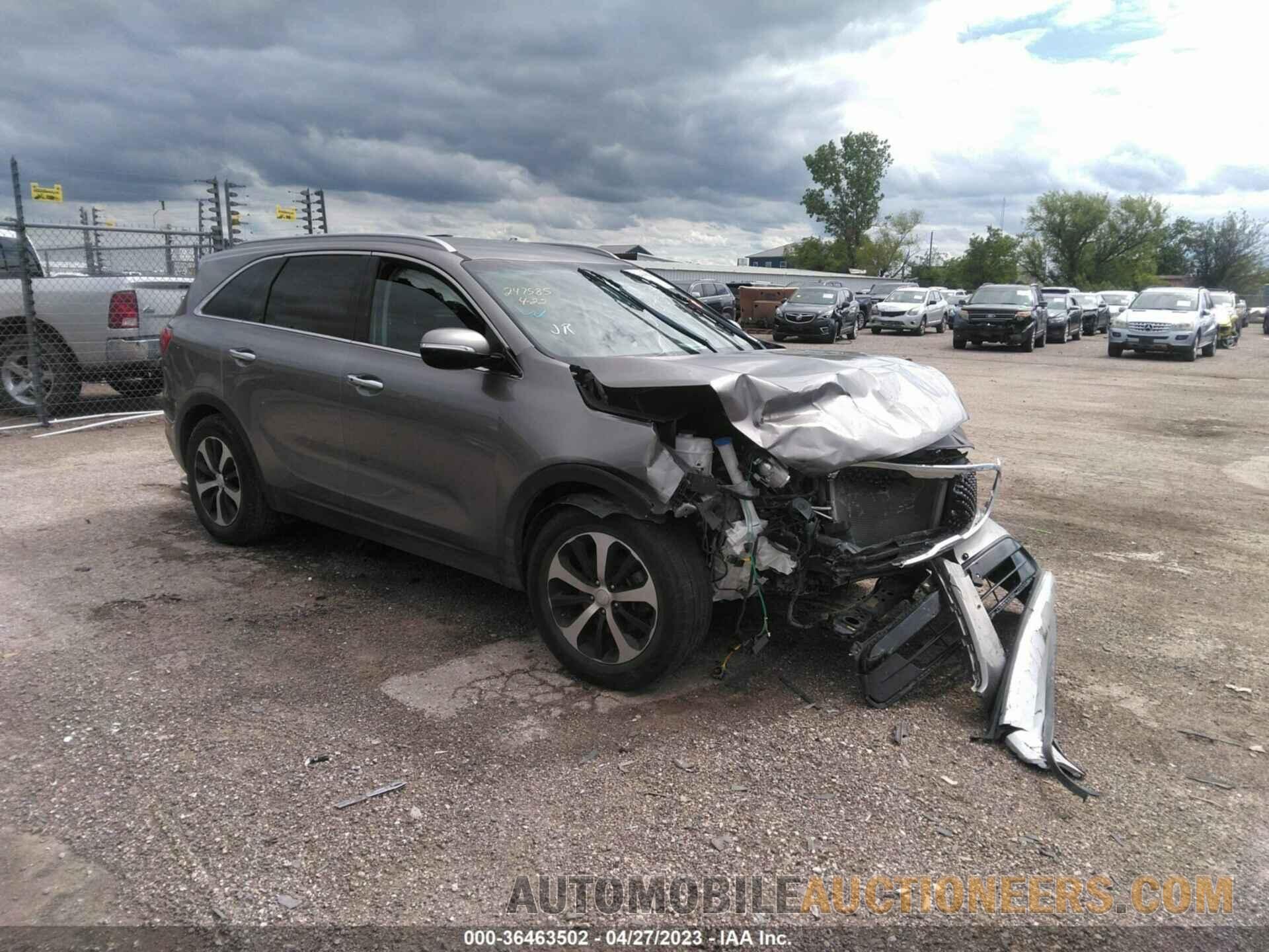 5XYPH4A57JG384797 KIA SORENTO 2018