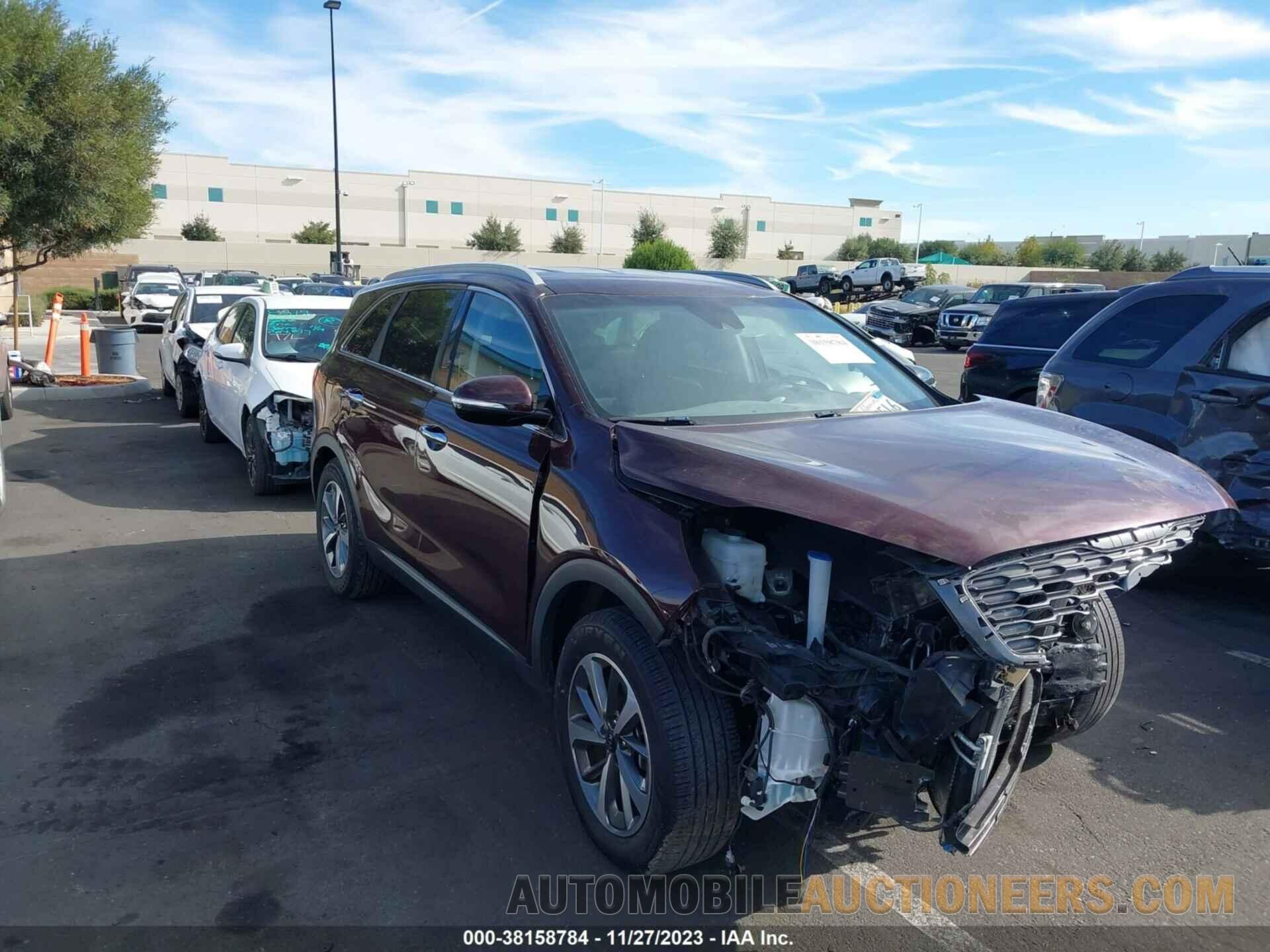 5XYPH4A57KG452212 KIA SORENTO 2019