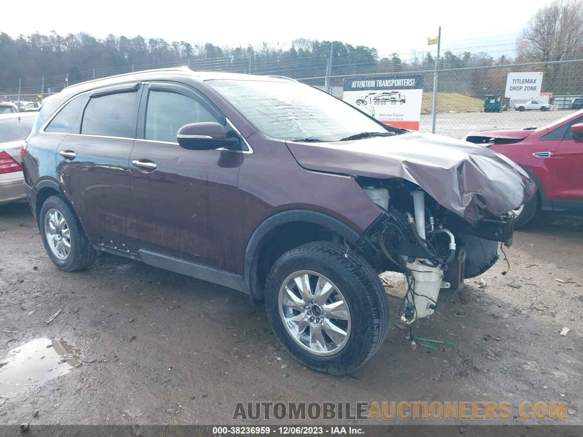 5XYPH4A59KG470971 KIA SORENTO 2019