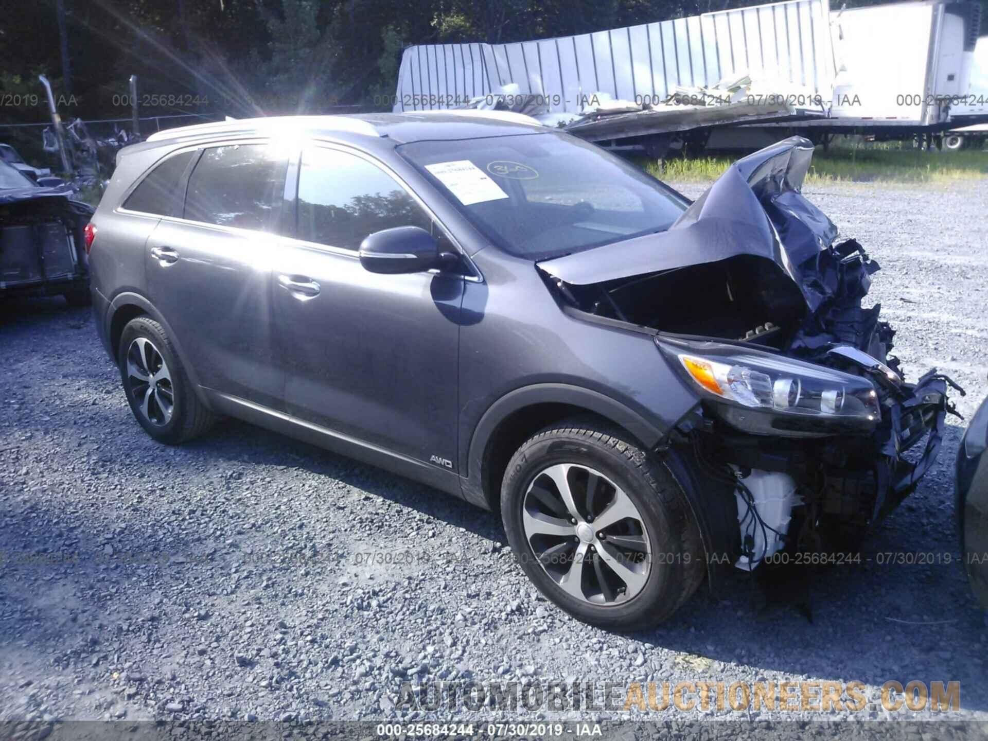 5XYPHDA11GG049427 KIA SORENTO 2016