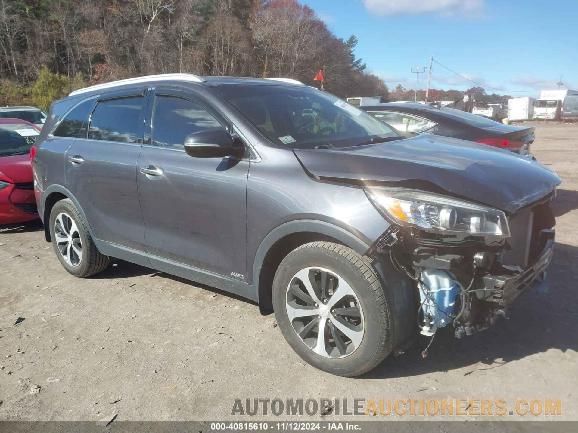 5XYPHDA15GG021209 KIA SORENTO 2016