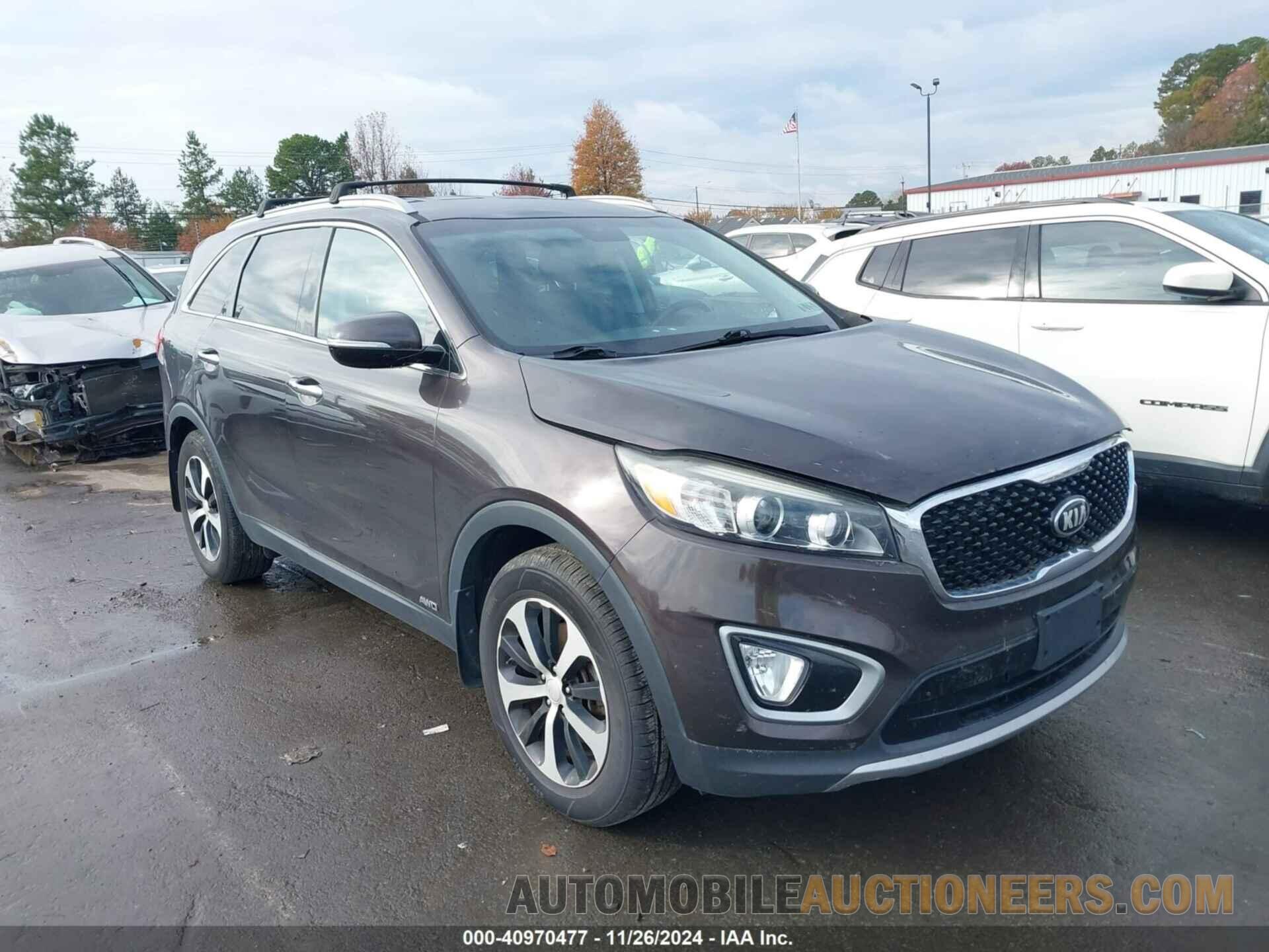 5XYPHDA15GG027902 KIA SORENTO 2016