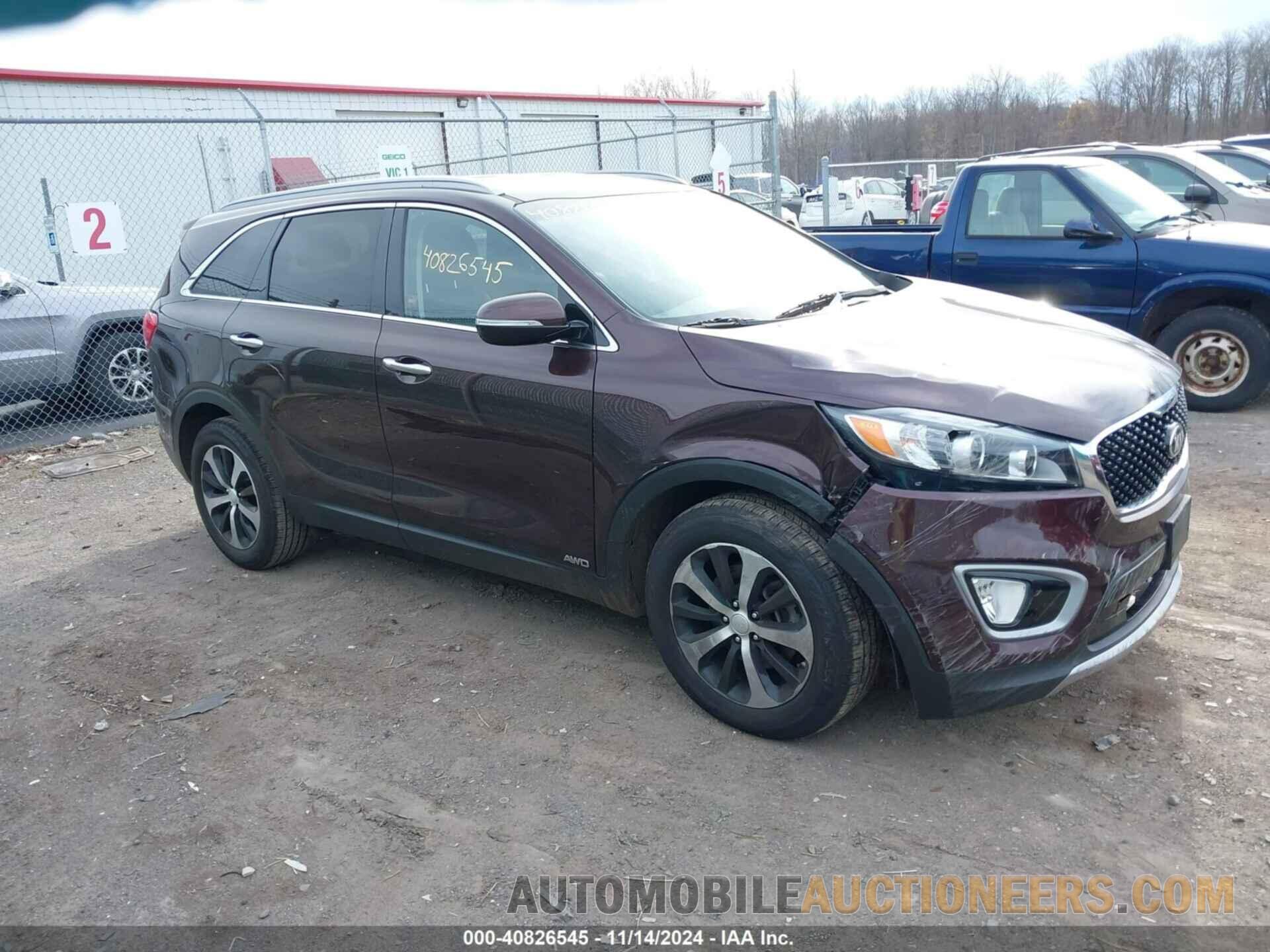 5XYPHDA17GG023172 KIA SORENTO 2016