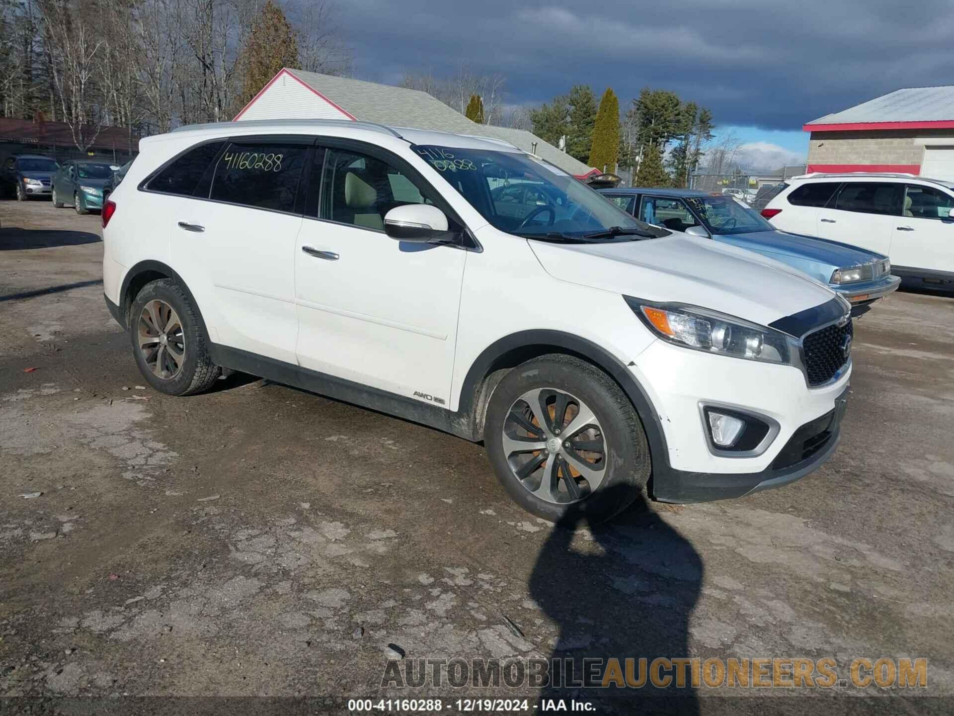 5XYPHDA50GG074158 KIA SORENTO 2016