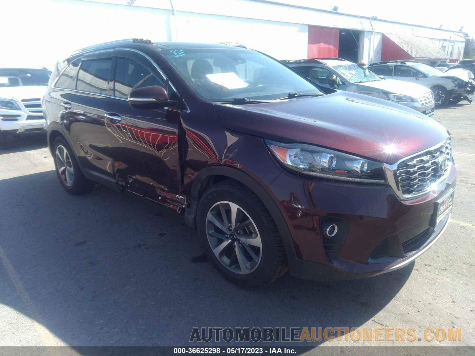 5XYPHDA52KG524434 KIA SORENTO 2019