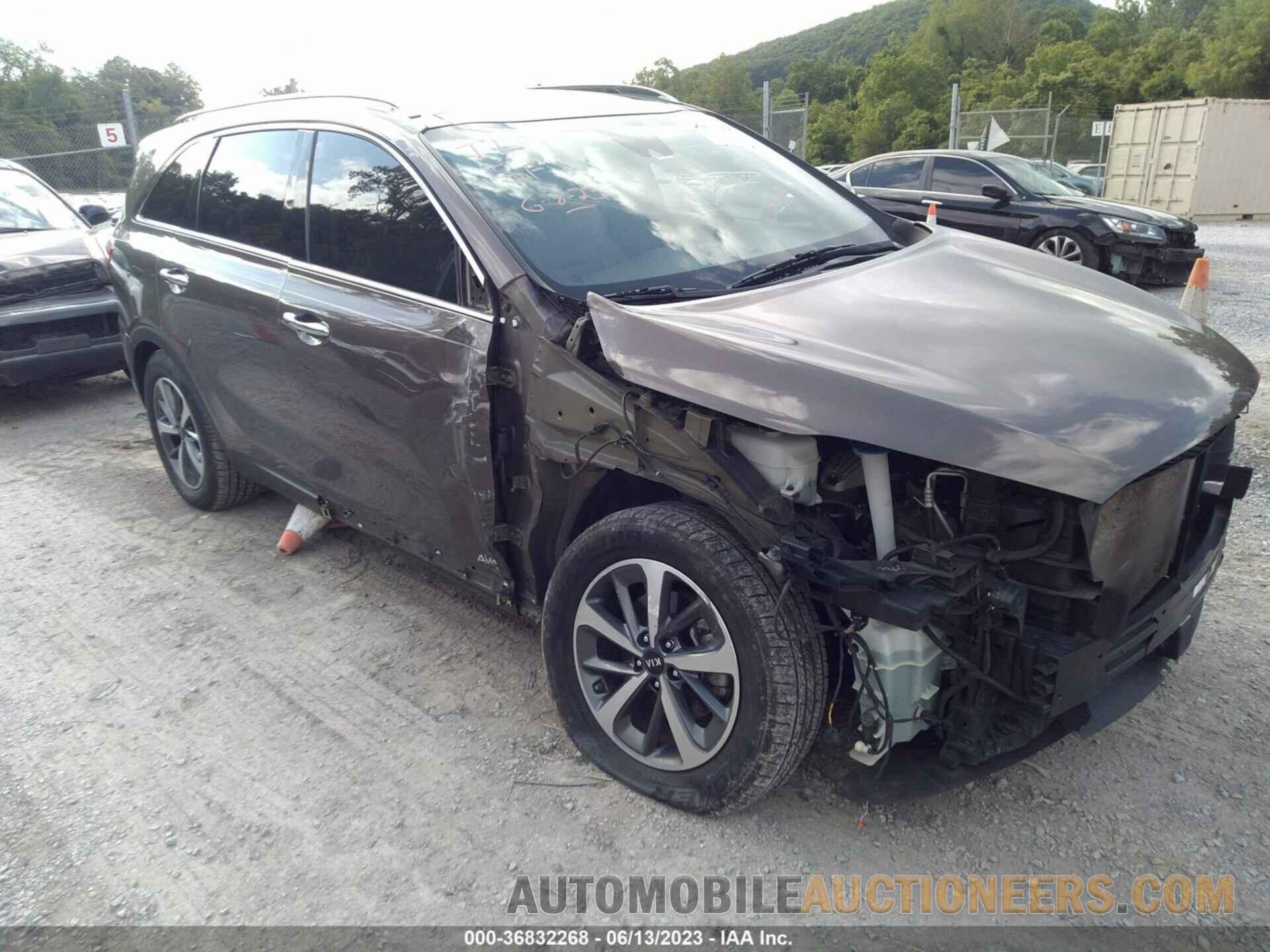 5XYPHDA52KG525826 KIA SORENTO 2019